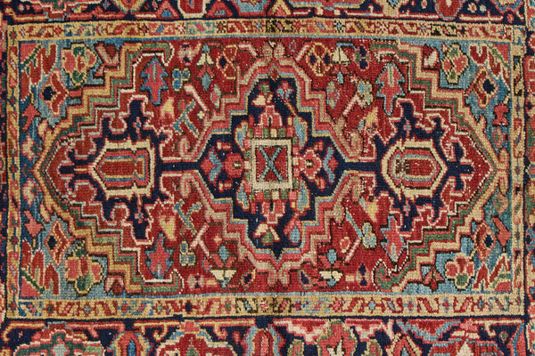 Geometric Baluch Throw Rug 3’ X 3’9