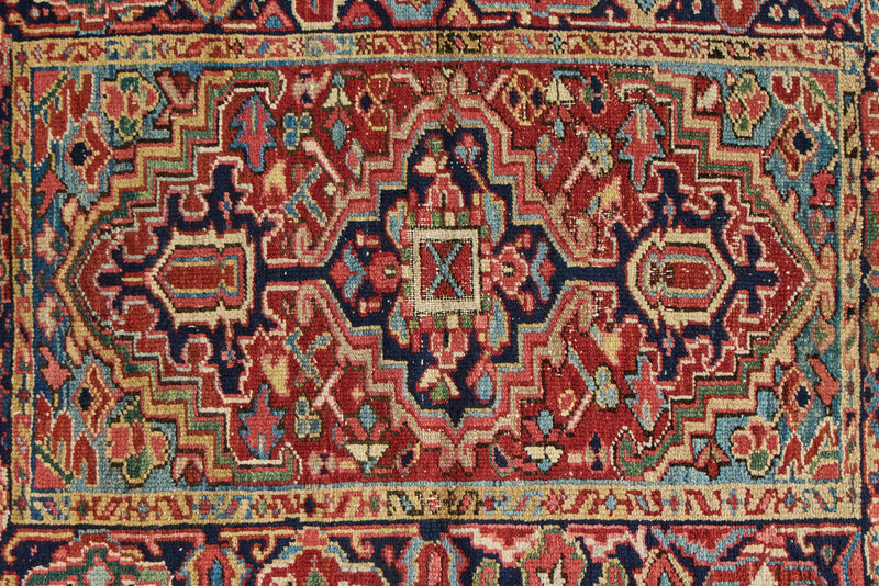 Geometric Baluch Throw Rug 3’ X 3’9