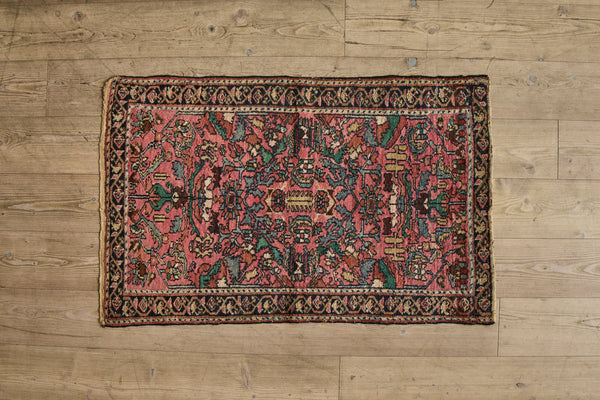 Floral Malayer Throw Rug 2’7 X 4’