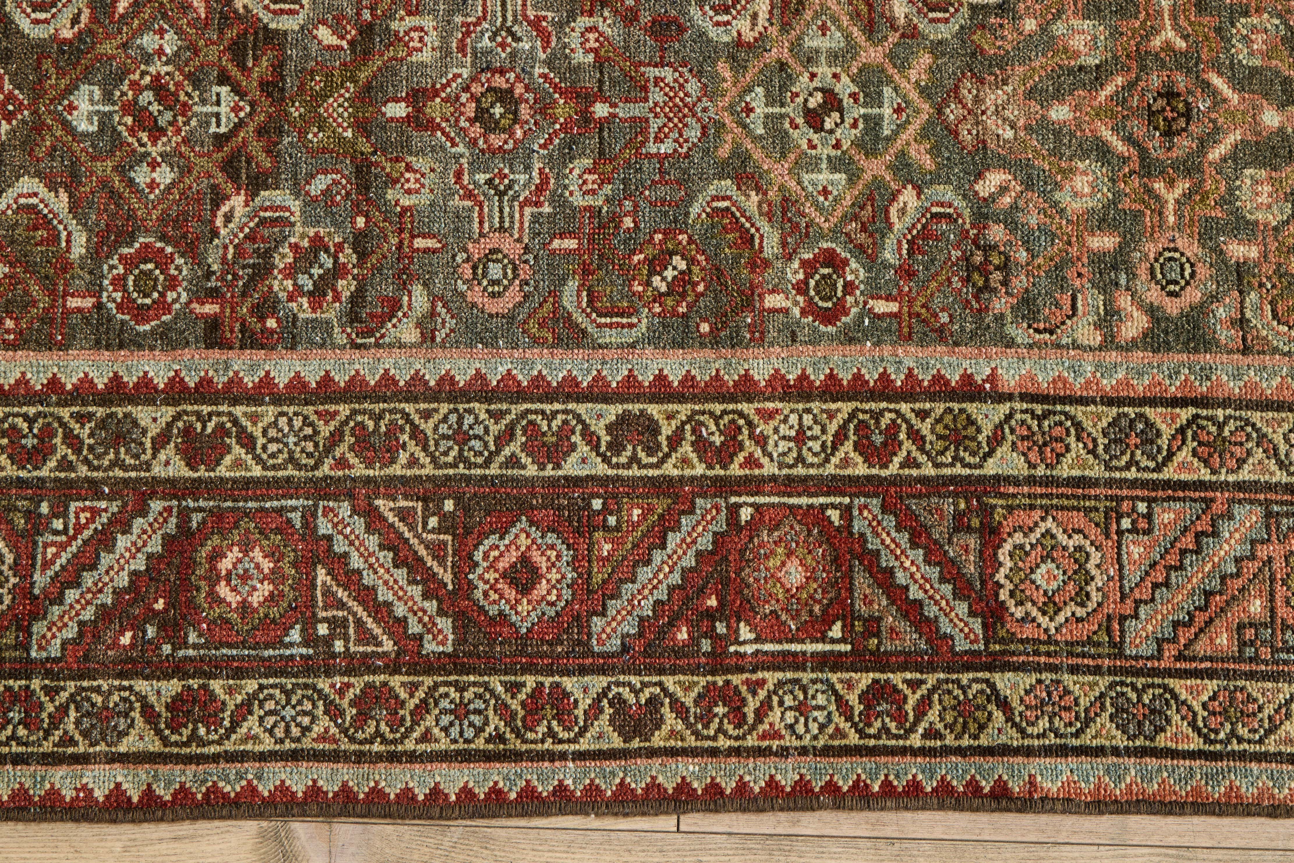 Grey Malayer Runner 3’8 X 13’4