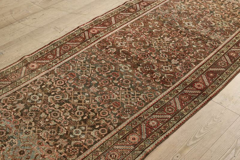 Grey Malayer Runner 3’8 X 13’4