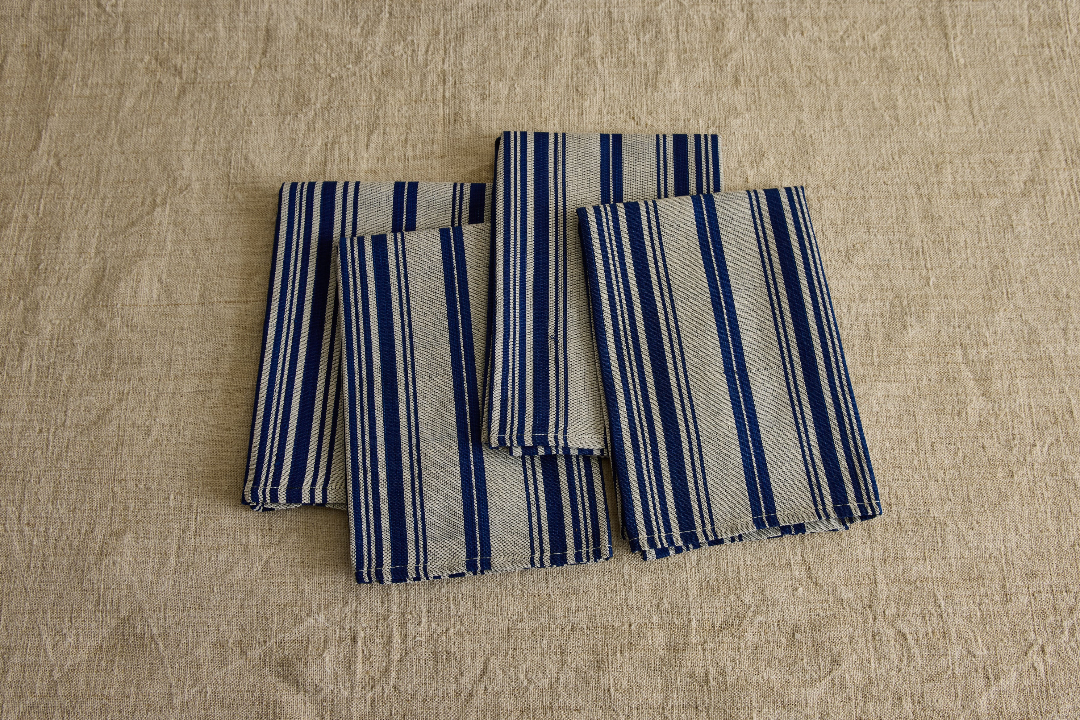 Blue Stripe Napkins