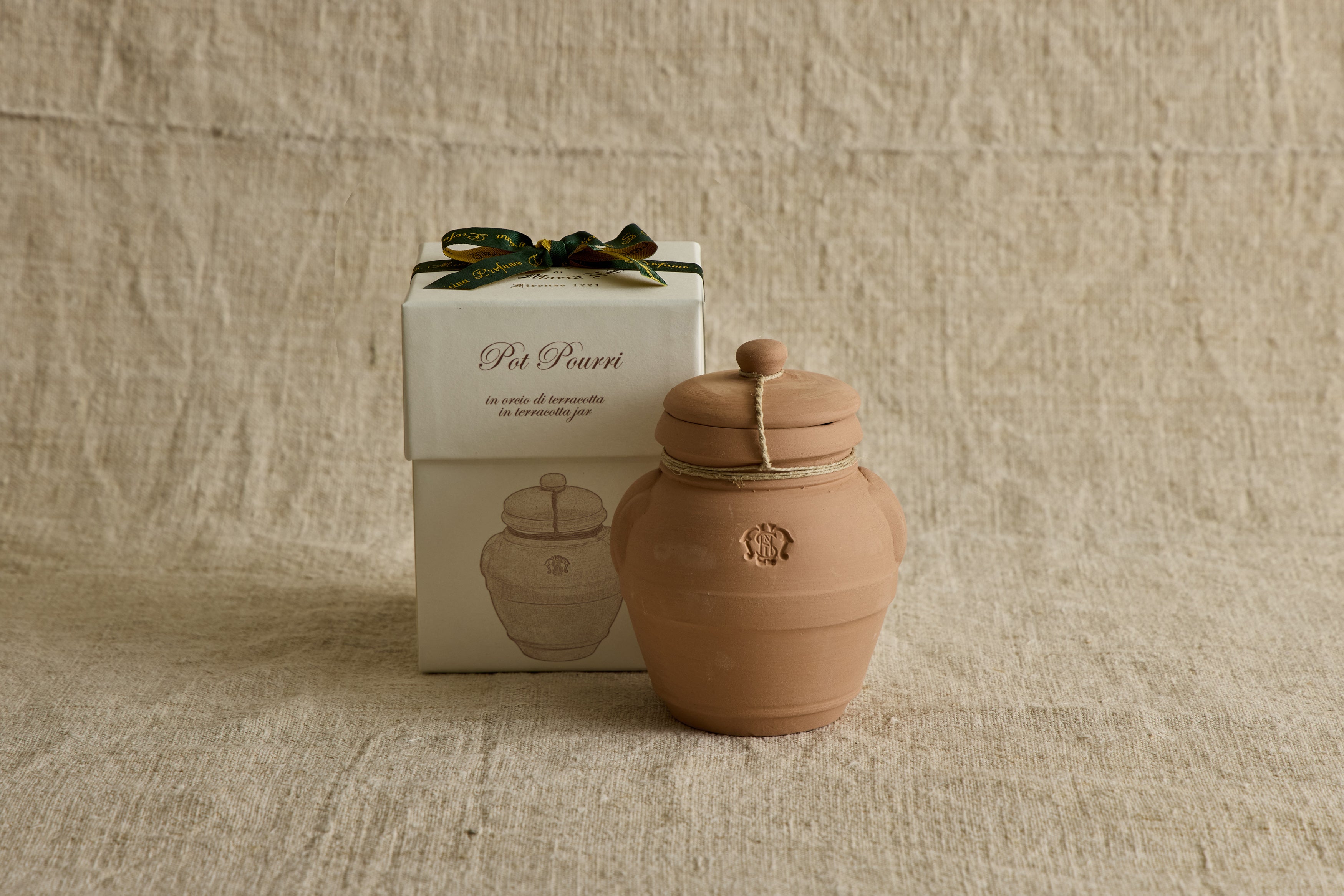 Pot Pourri In Terracotta Jar
