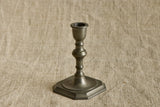 Pair of Danish Pewter Candlestick Holders