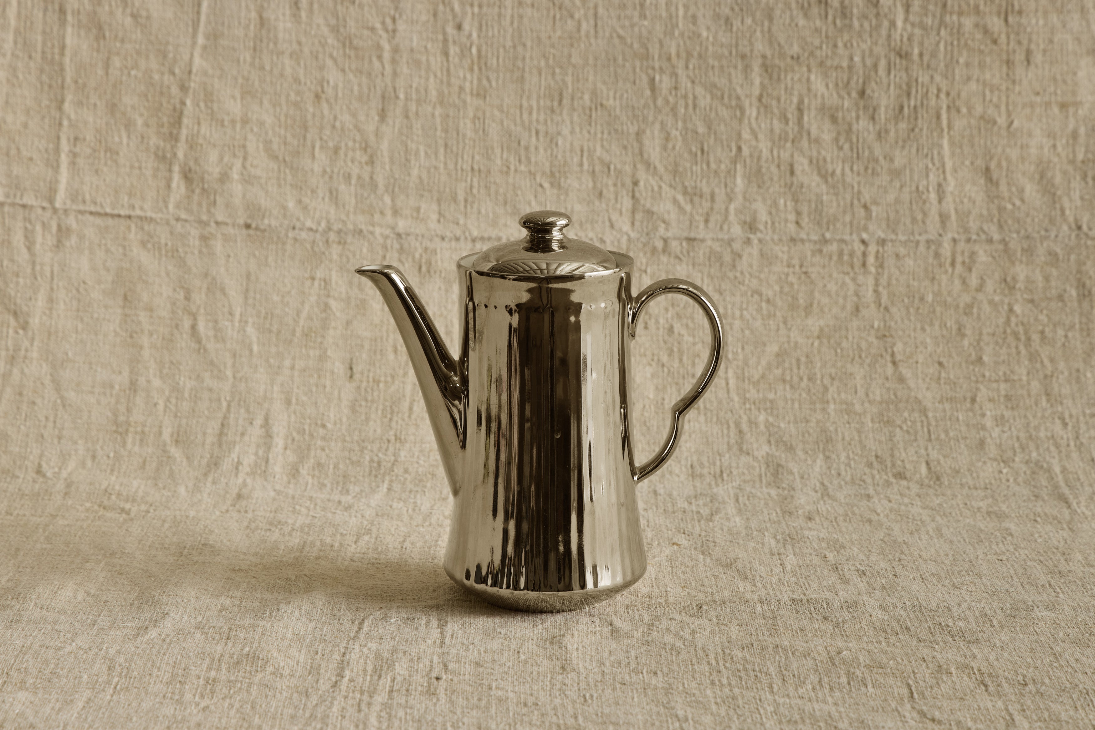 Metallic Glazed Coffee Pitcher No. 2
