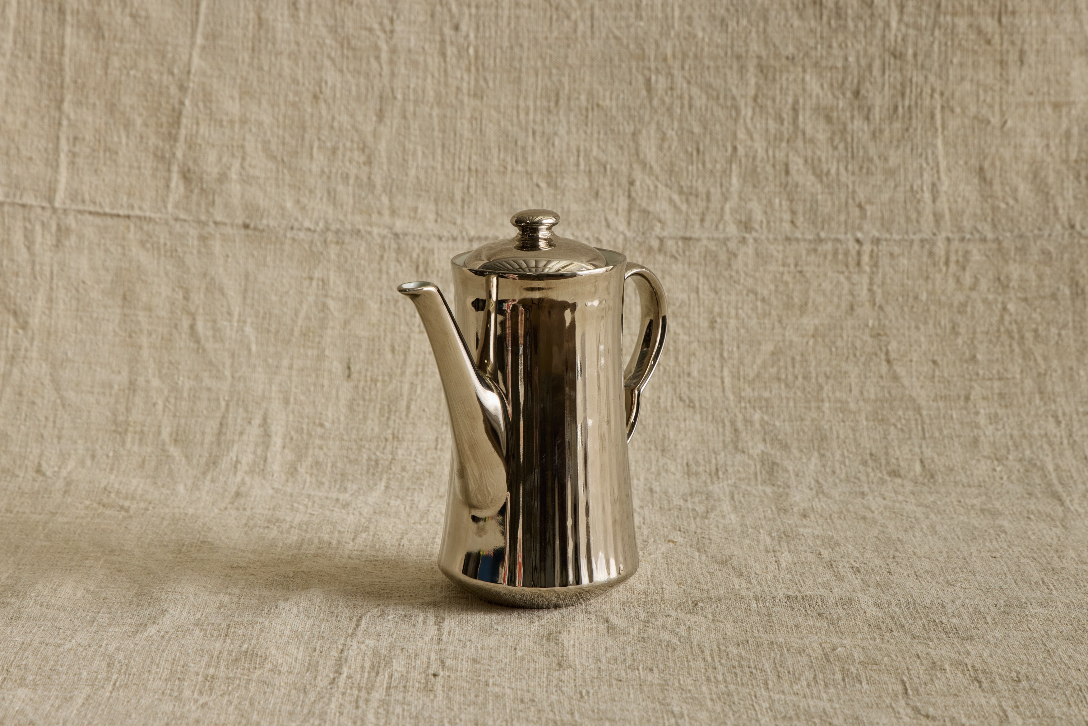 Metallic Glazed Coffee Pitcher No. 2