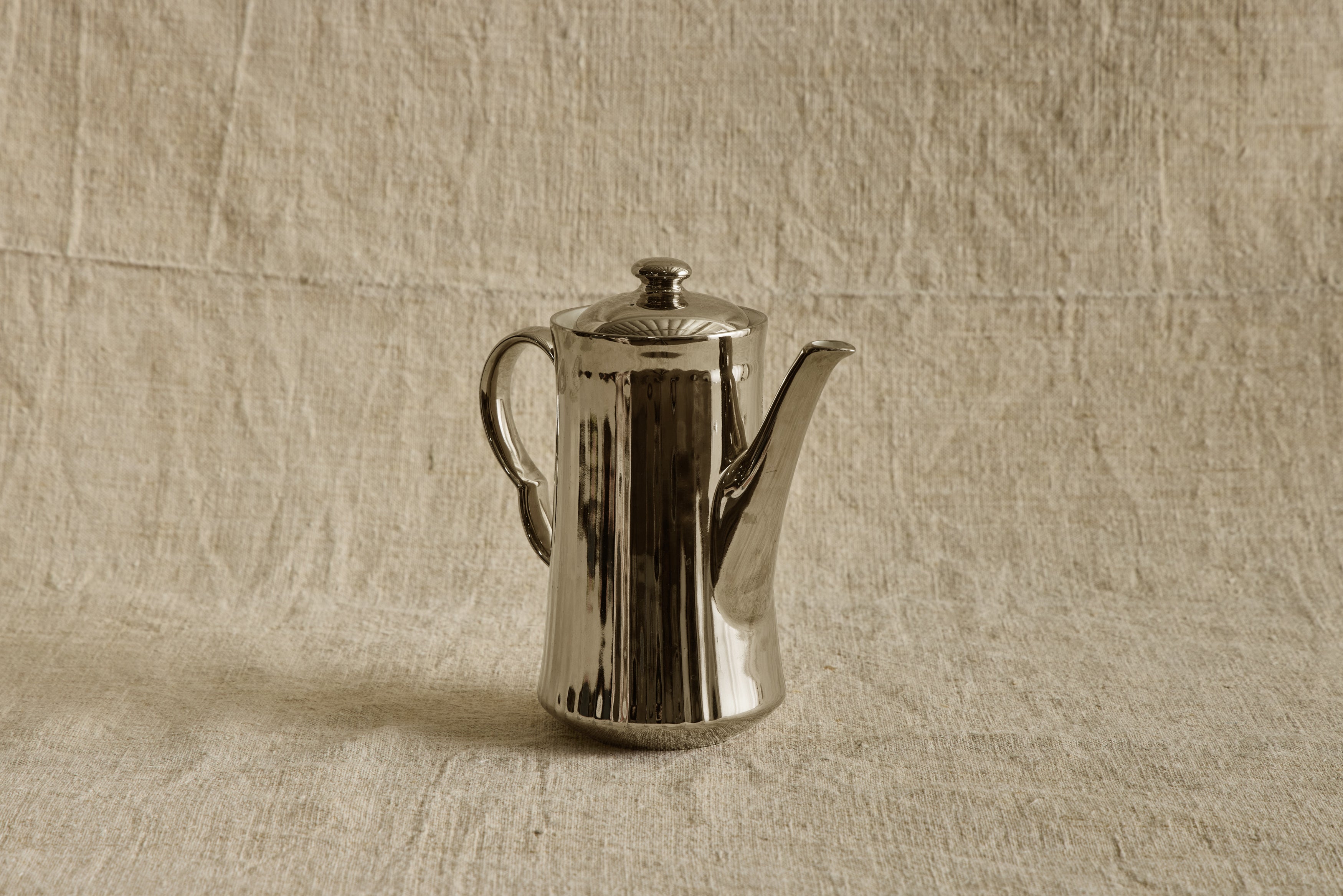 Metallic Glazed Coffee Pitcher No. 2