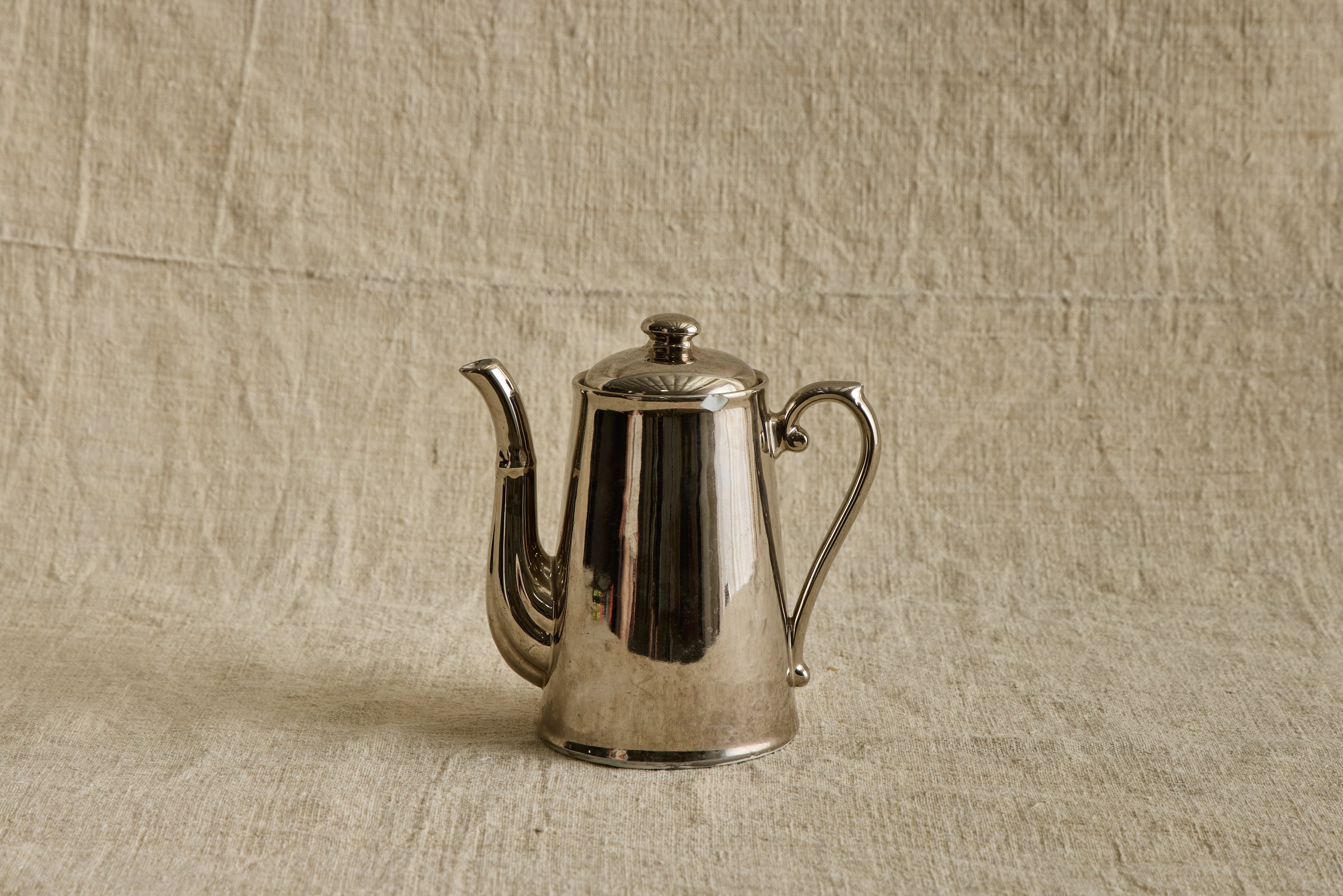 Metallic Glazed Coffee Pitcher No. 3