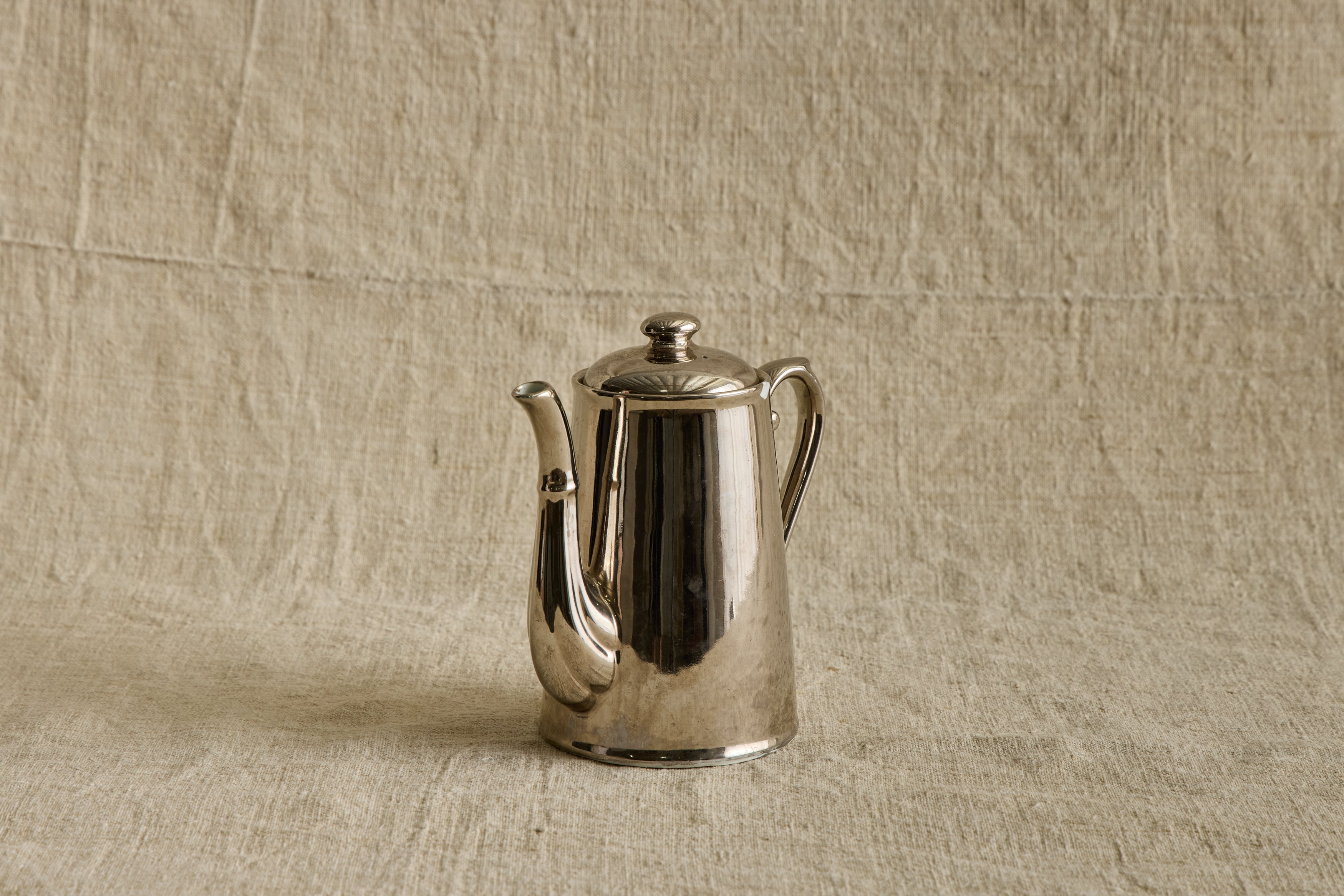 Metallic Glazed Coffee Pitcher No. 3