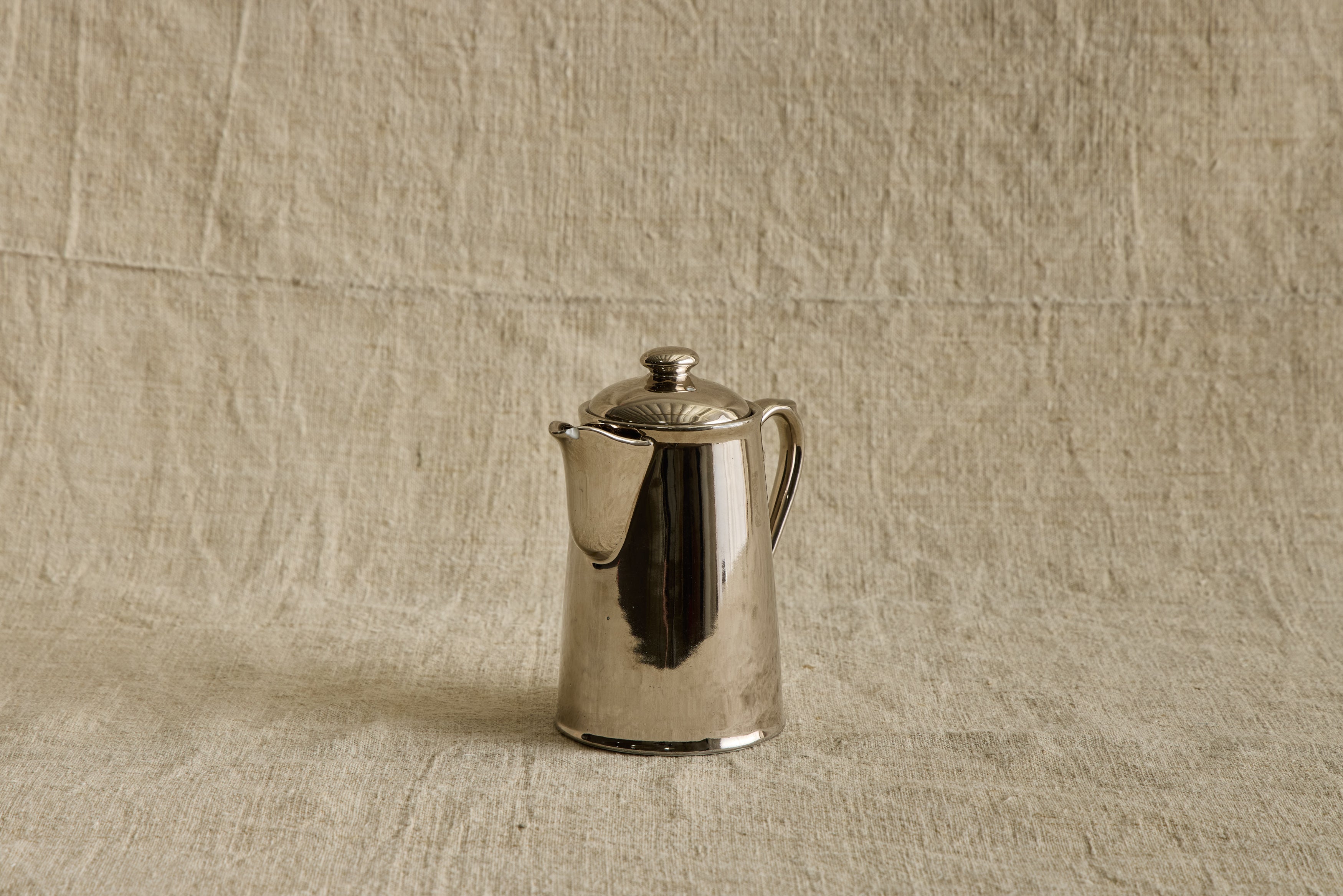 Metallic Glazed Coffee Pitcher No. 4