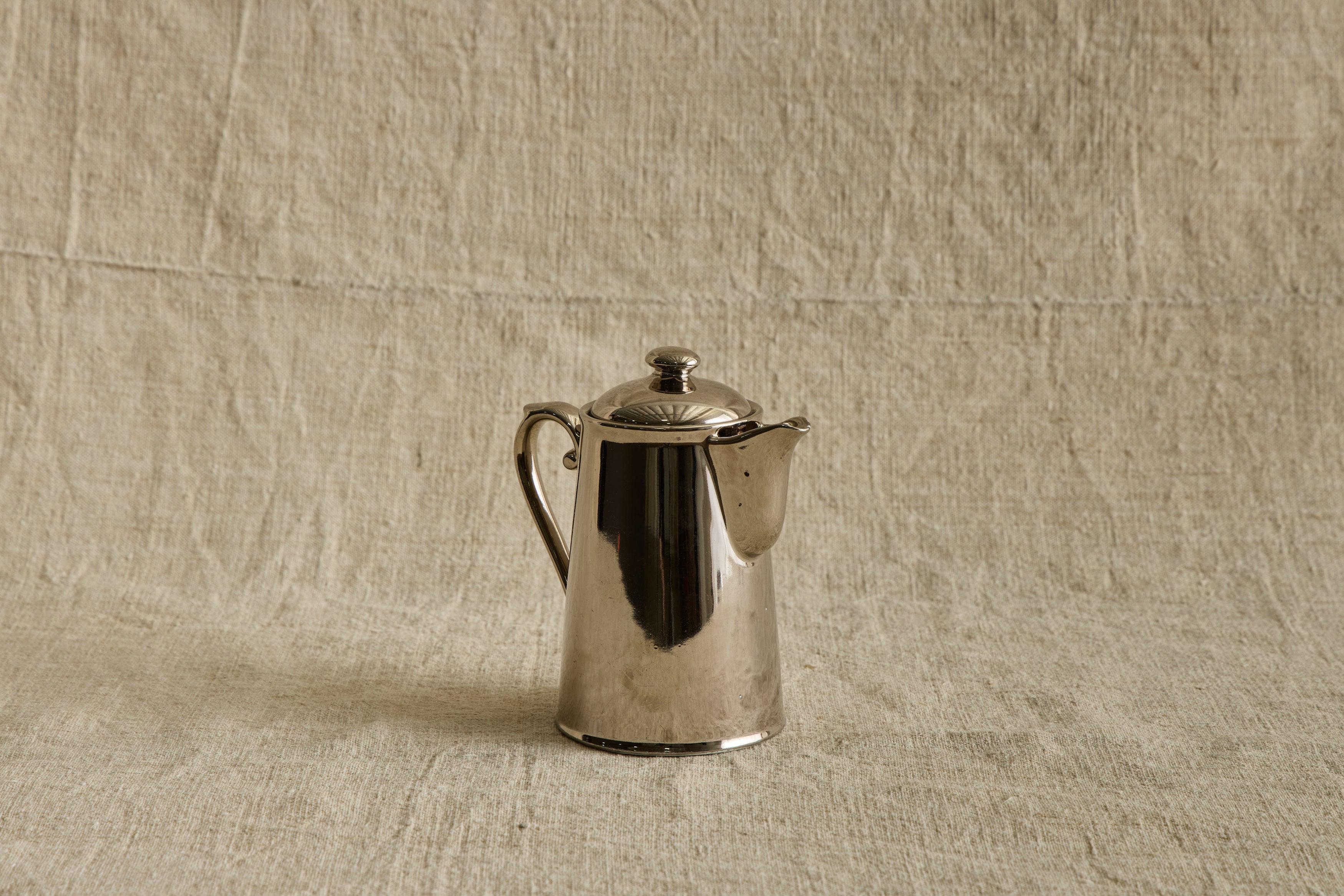 Metallic Glazed Coffee Pitcher No. 4