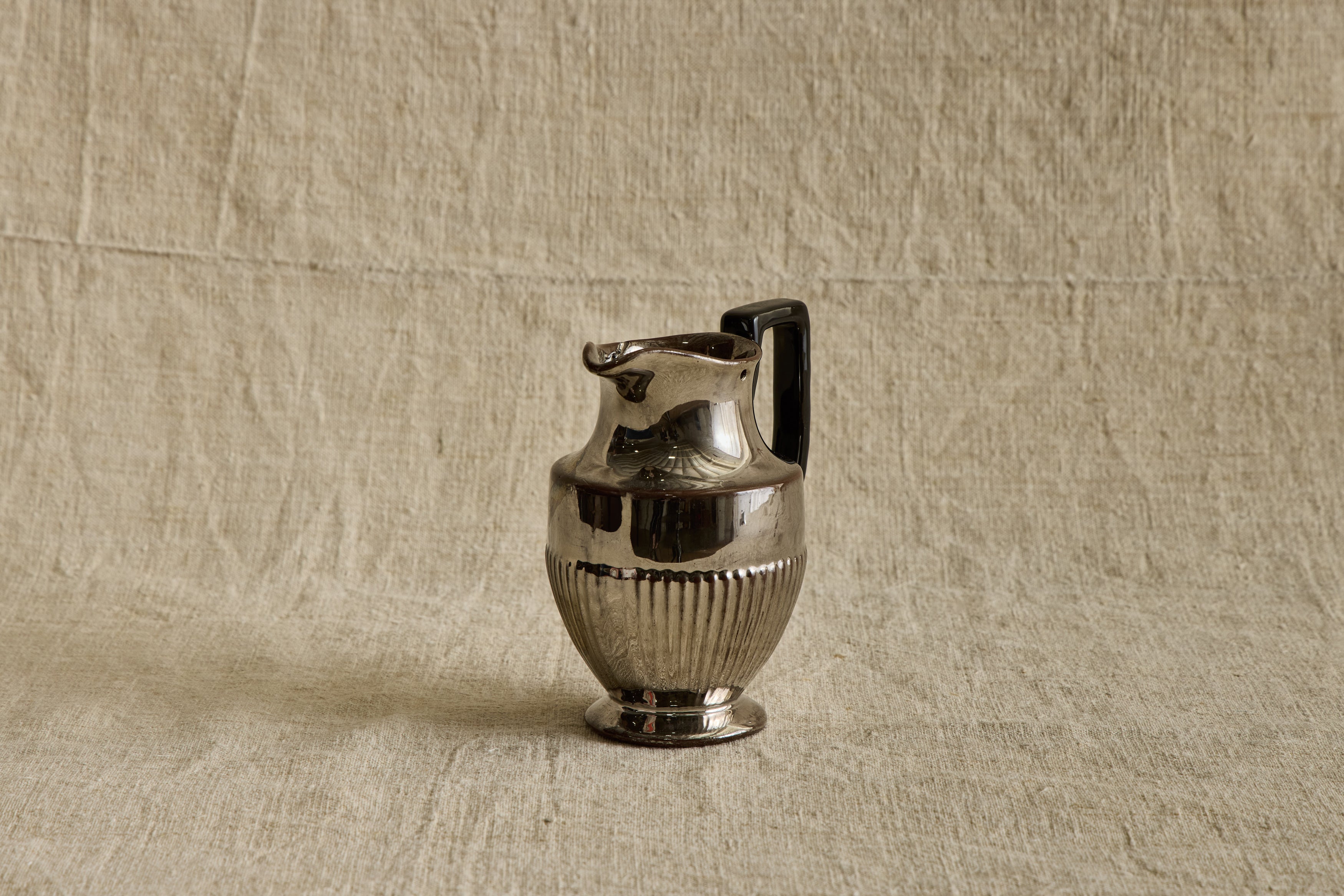 Metallic Glazed Coffee Pitcher No. 5