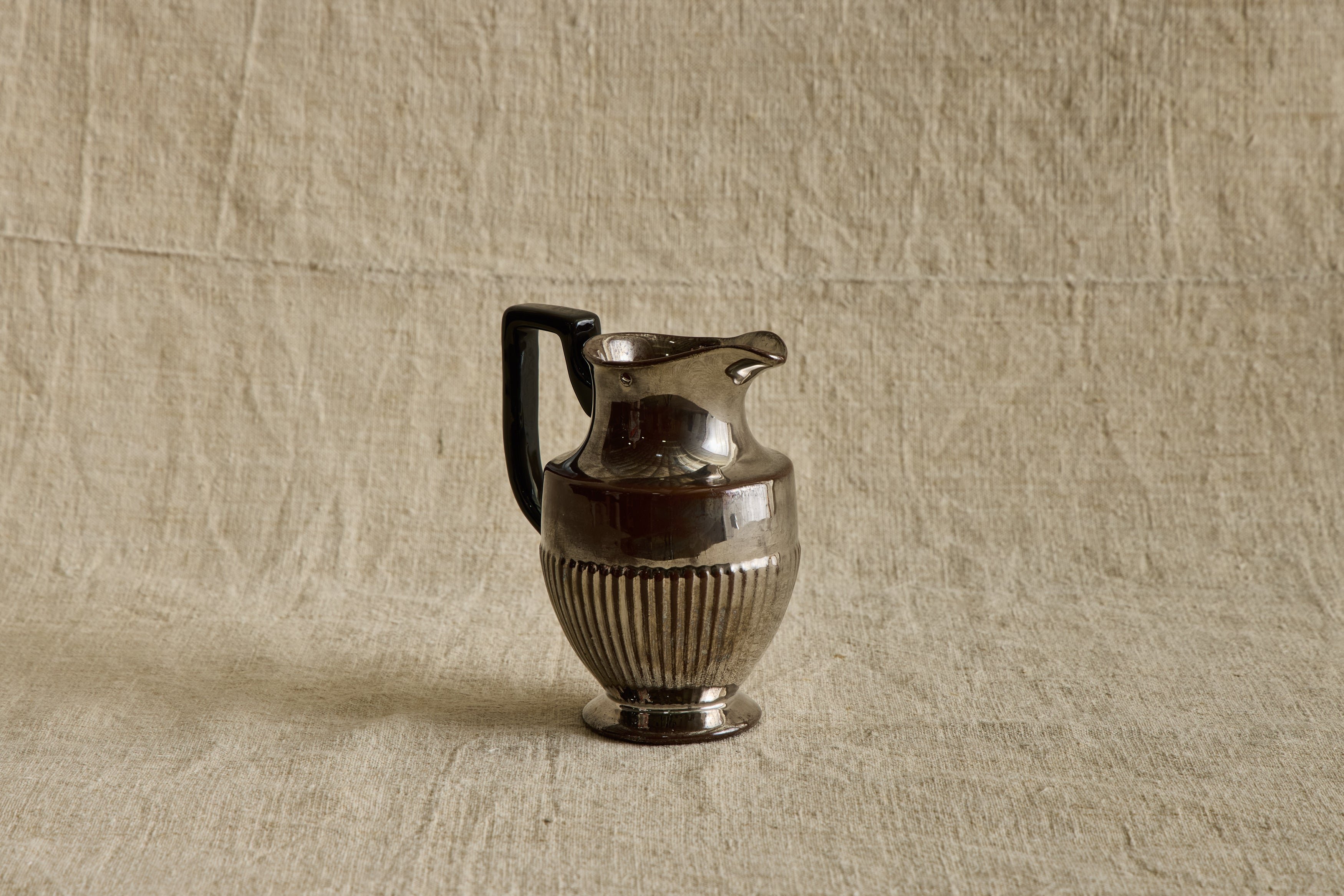 Metallic Glazed Coffee Pitcher No. 5
