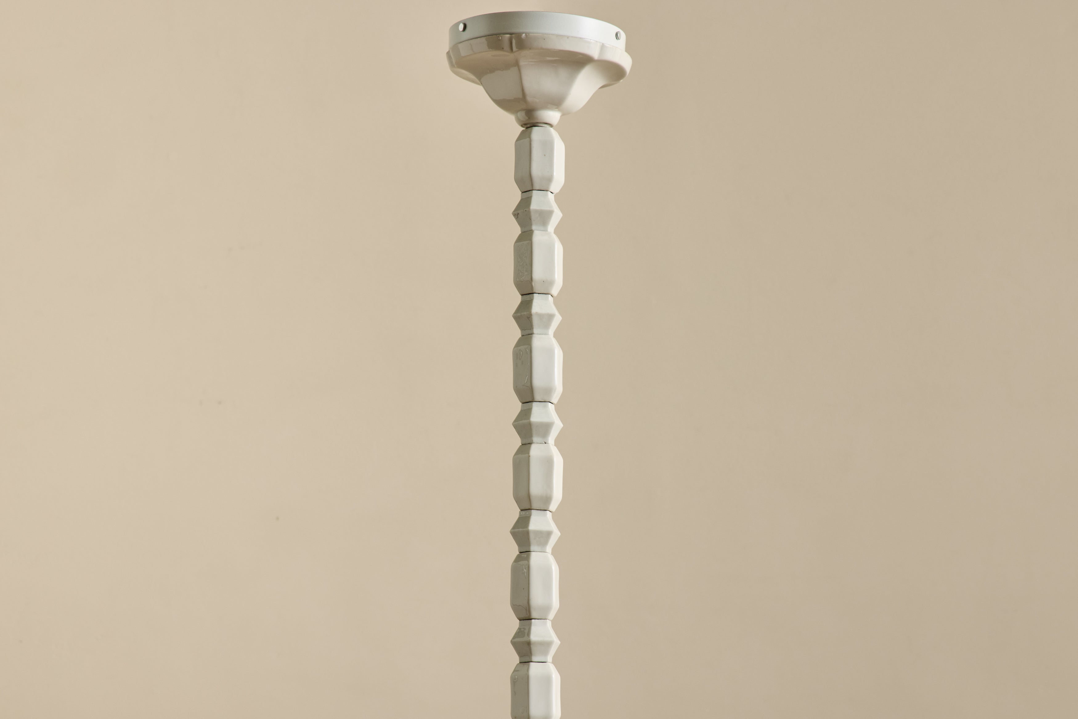 1950s Porcelain Pendant