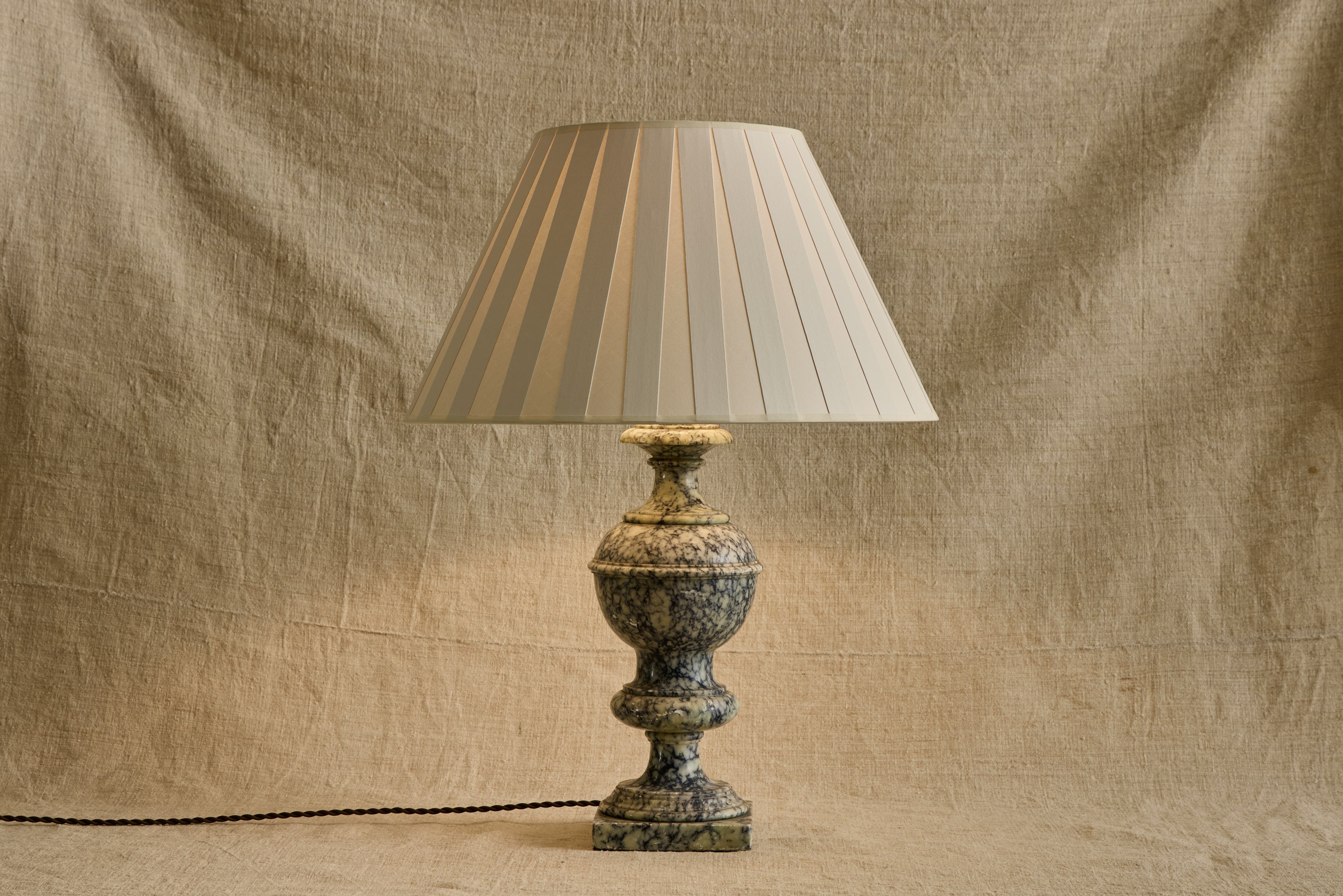 French Marble Table Lamp