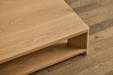 Rectangular Shelf Coffee Table, 48"
