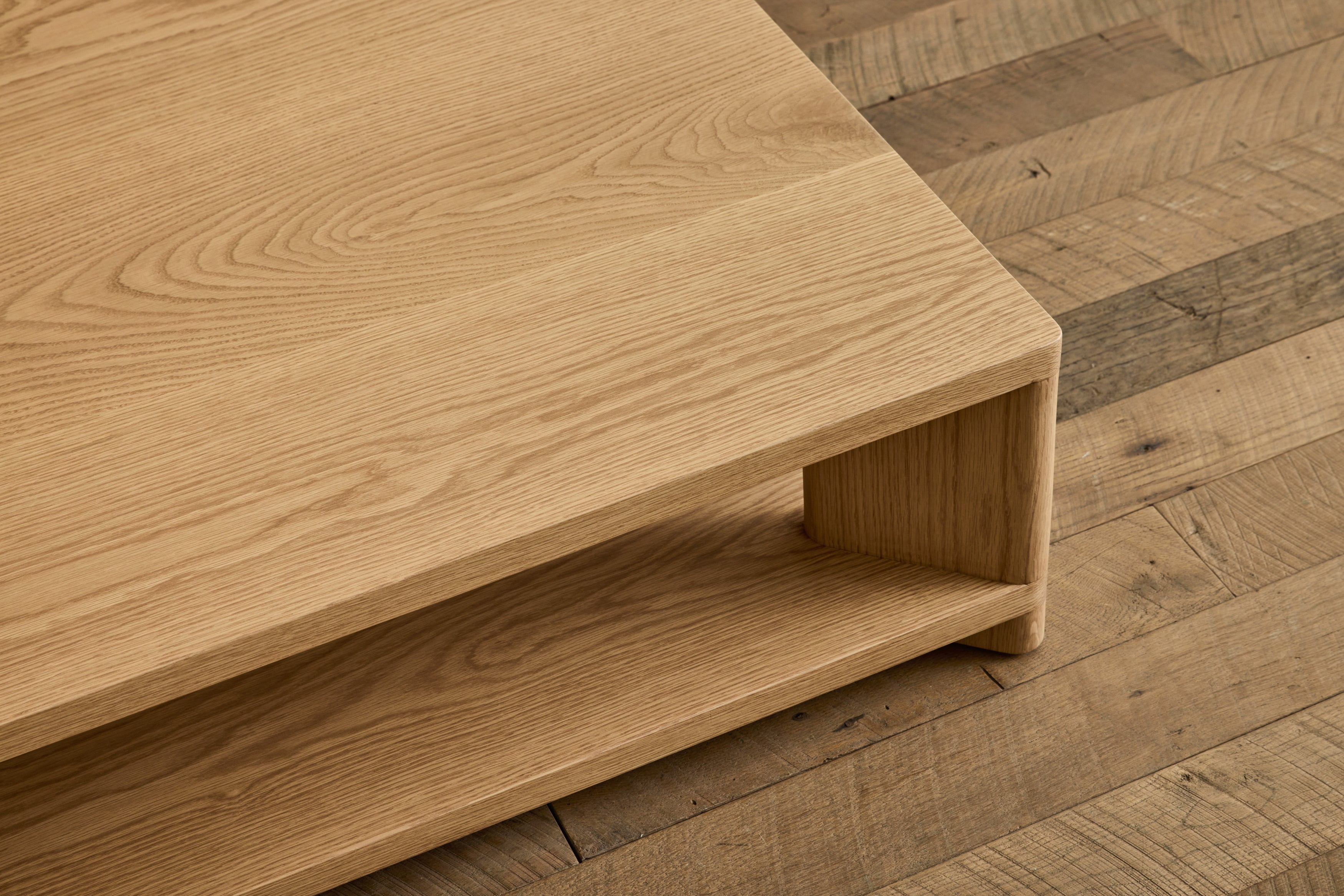 Rectangular Shelf Coffee Table, 48"