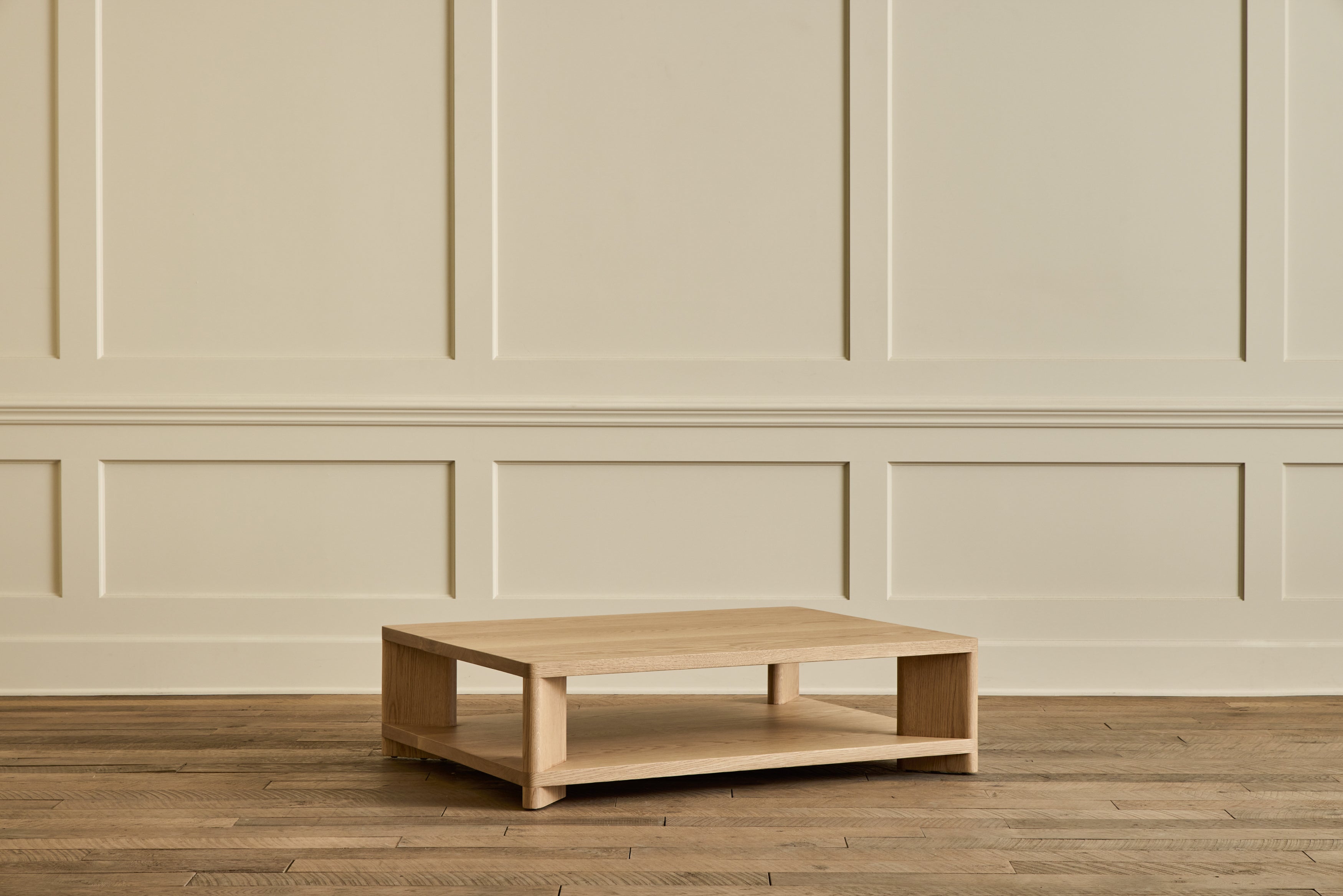 Rectangular Shelf Coffee Table, 48"