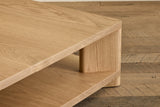 Rectangular Shelf Coffee Table, 48"