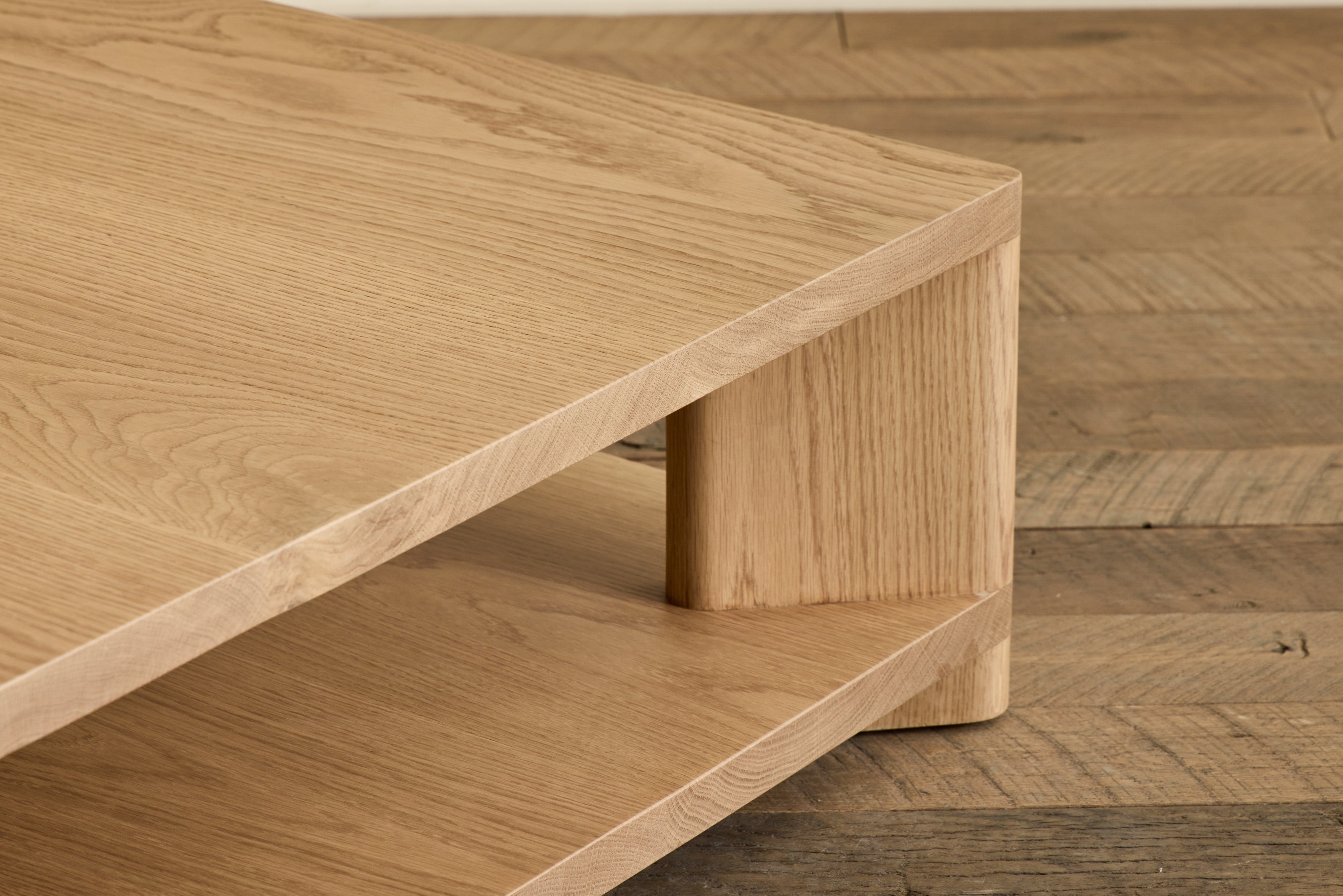 Rectangular Shelf Coffee Table, 48"