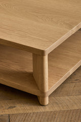 Rectangular Shelf Coffee Table, 48"