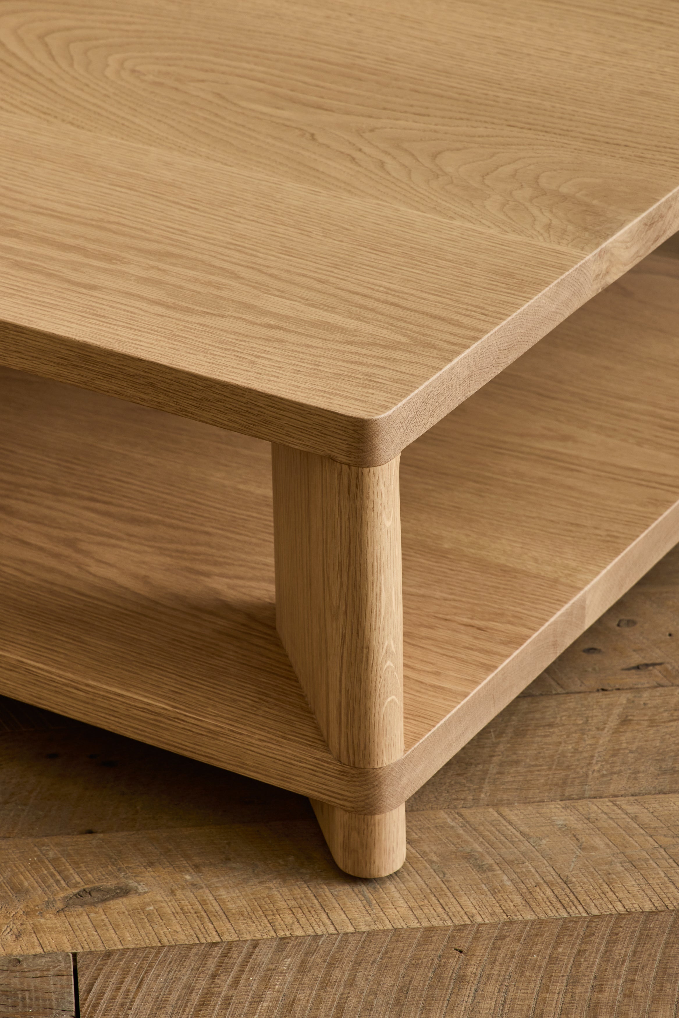 Rectangular Shelf Coffee Table, 48"
