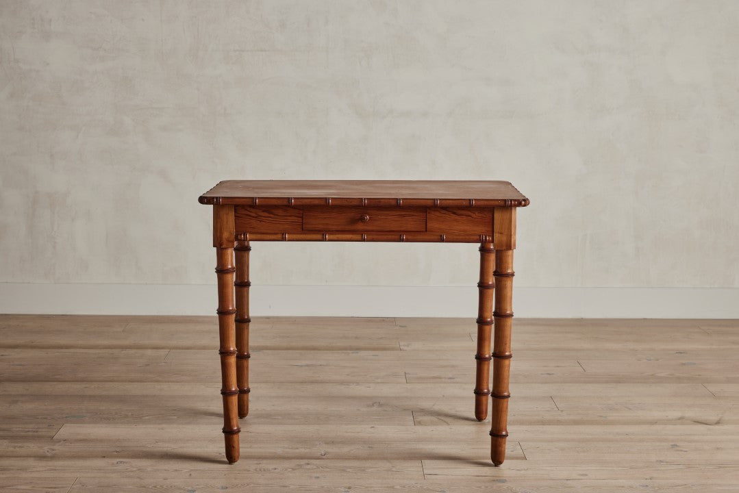 Faux Bamboo Table