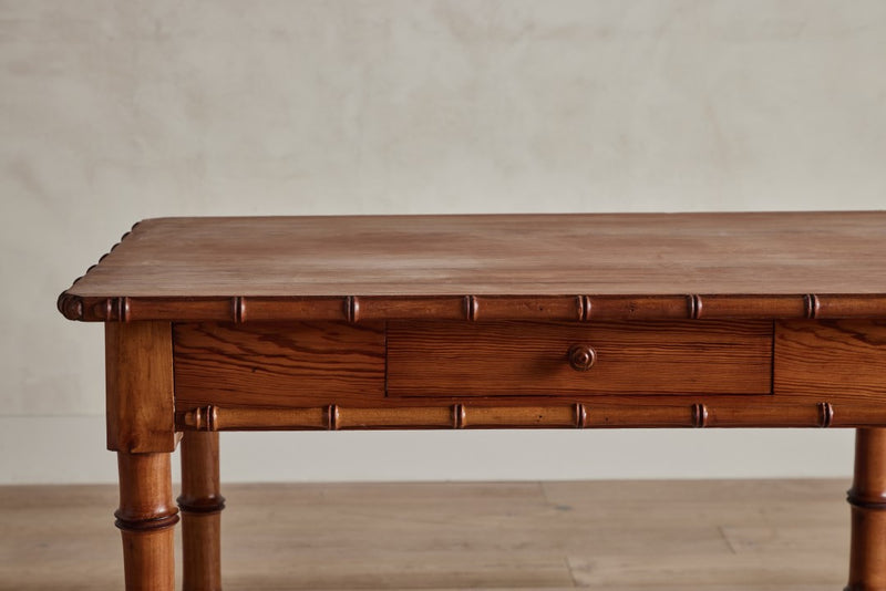 Faux Bamboo Table