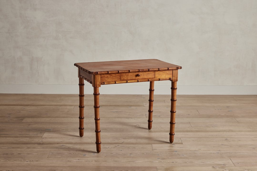 Faux Bamboo Table