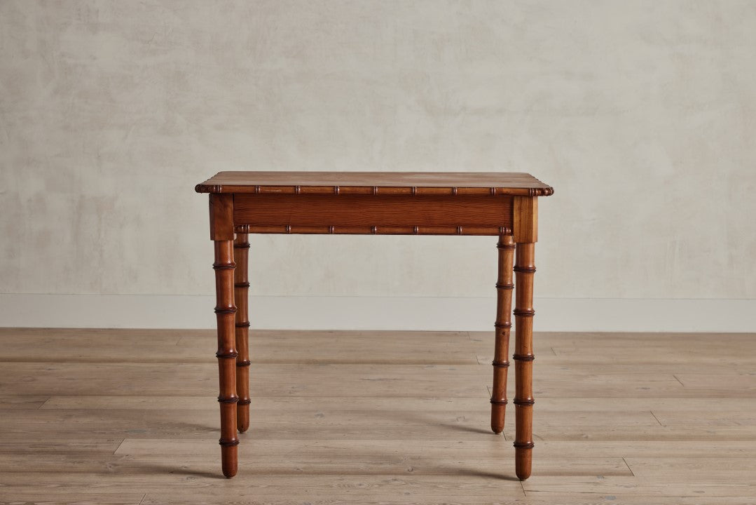 Faux Bamboo Table