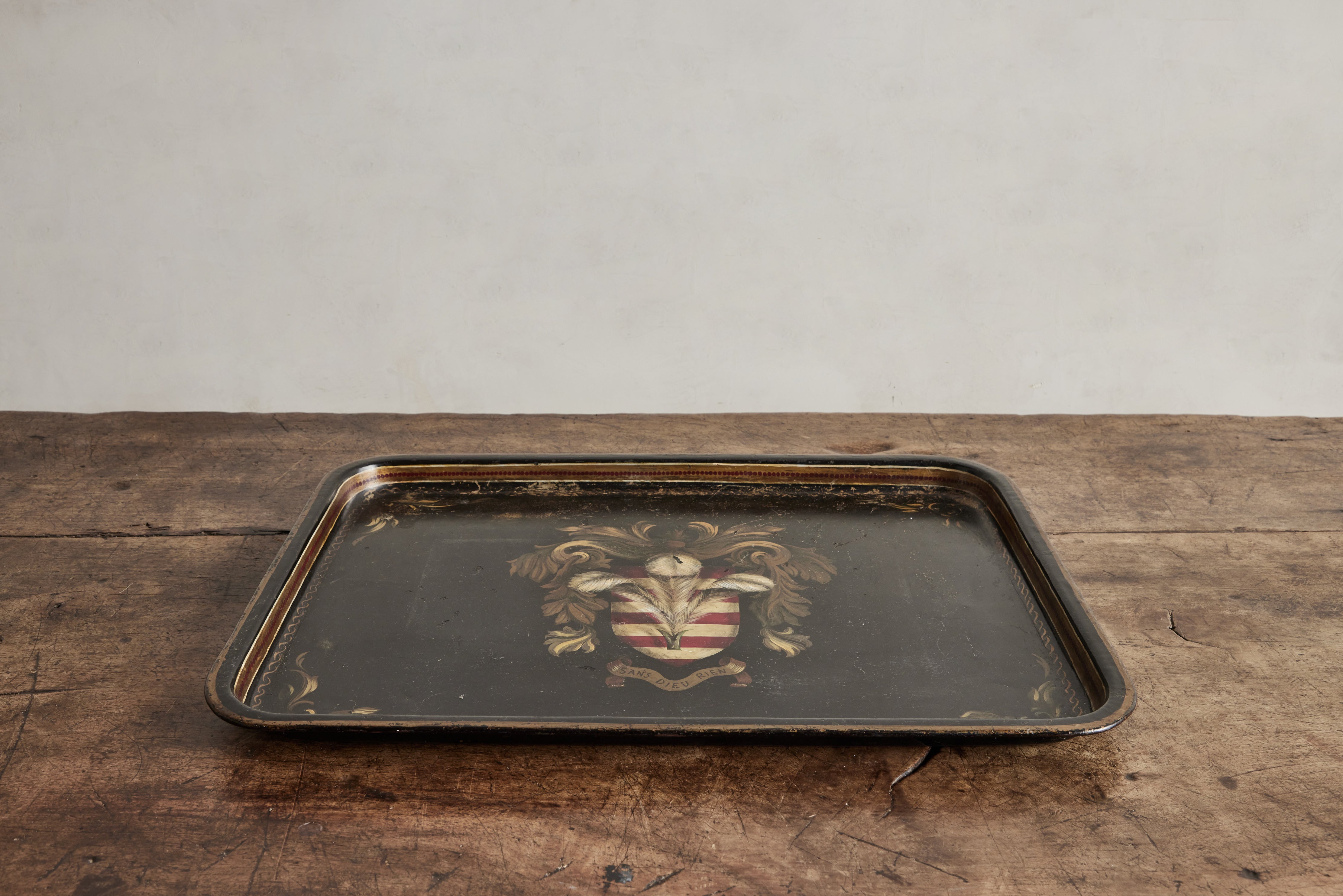 Prince of Wales Tole Tray