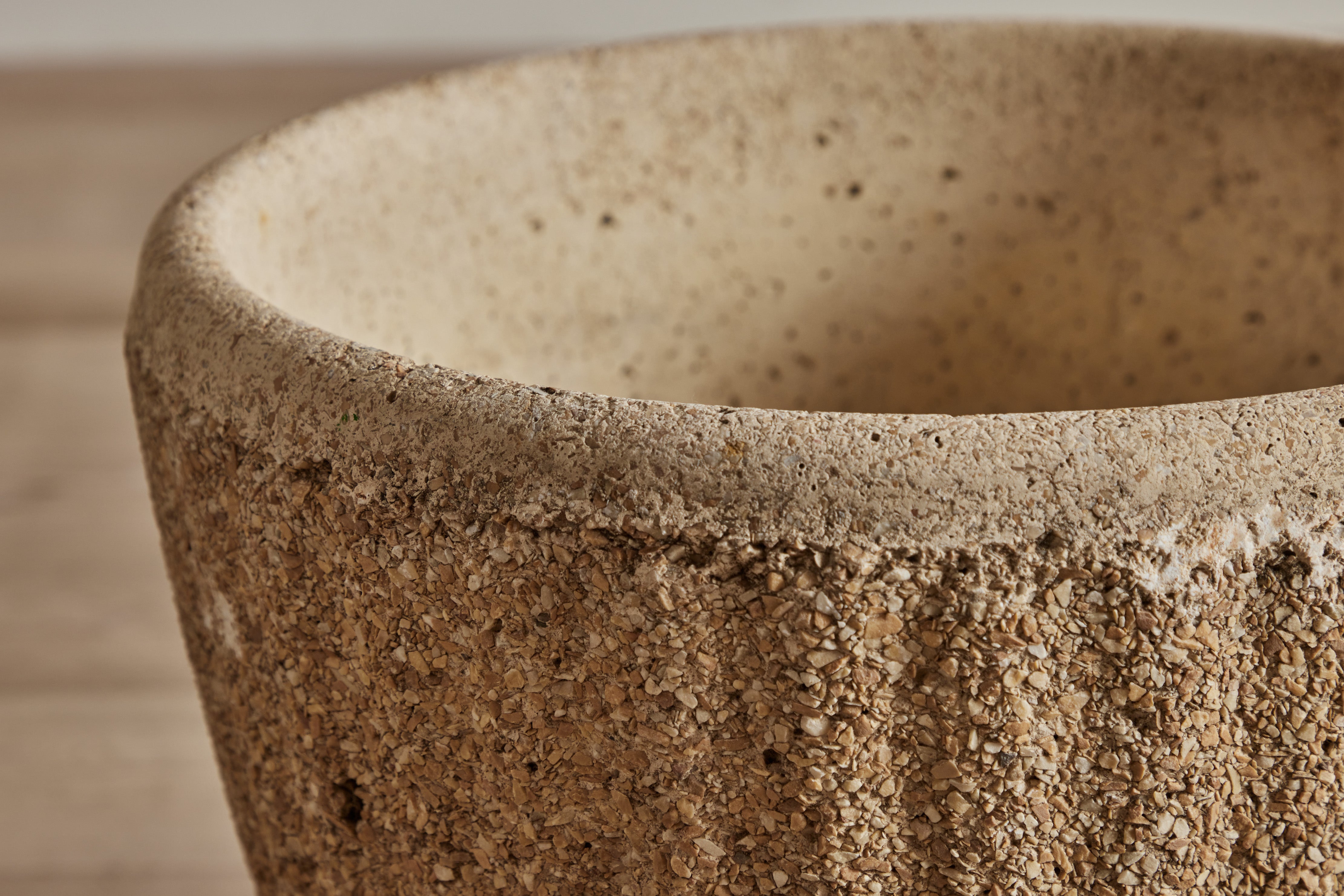 Tall Ribbed Planter