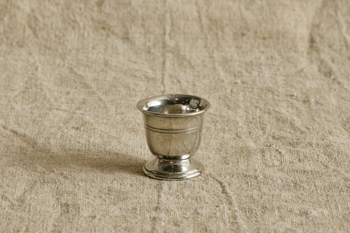 Italian Pewter Egg Cup