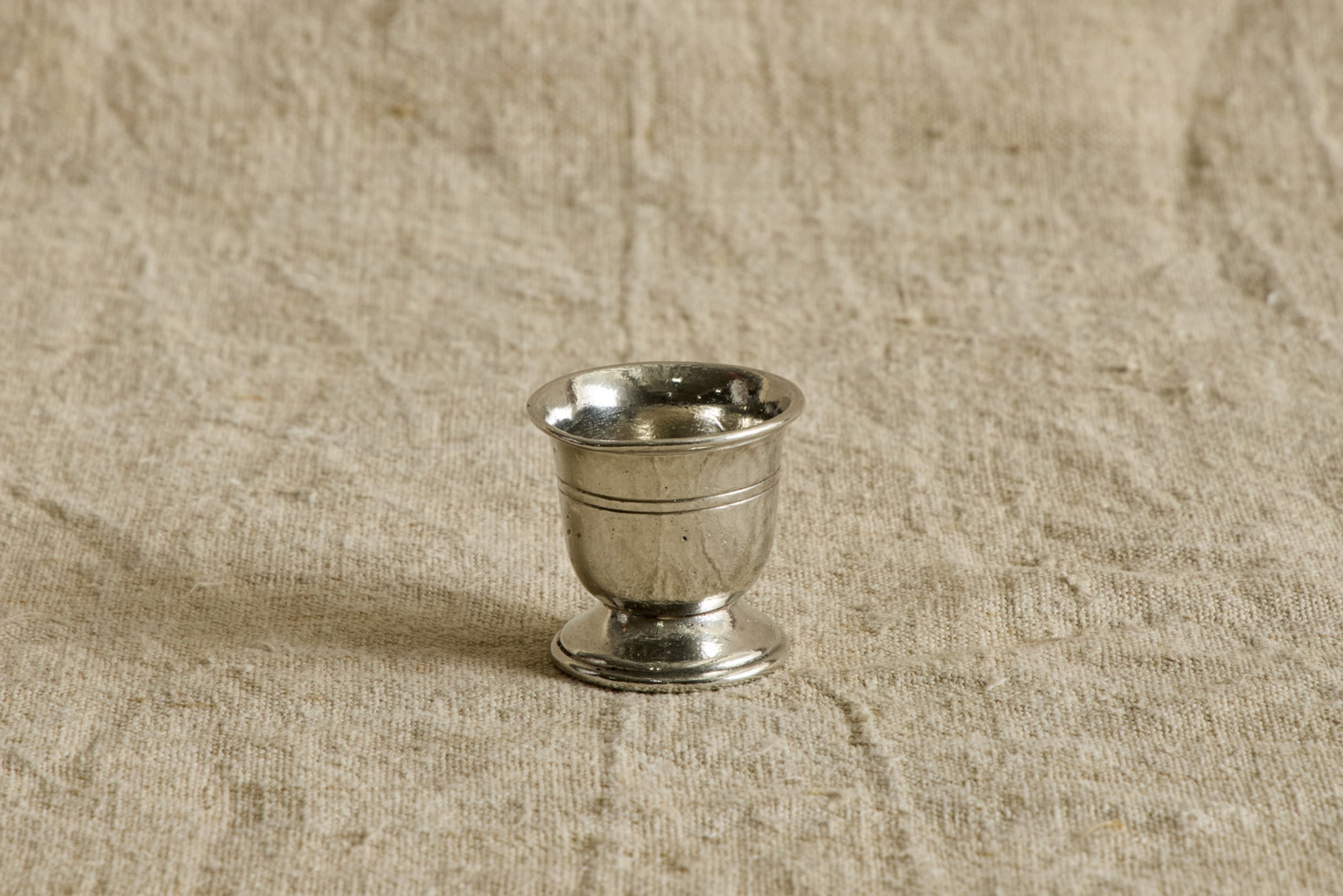 Italian Pewter Egg Cup