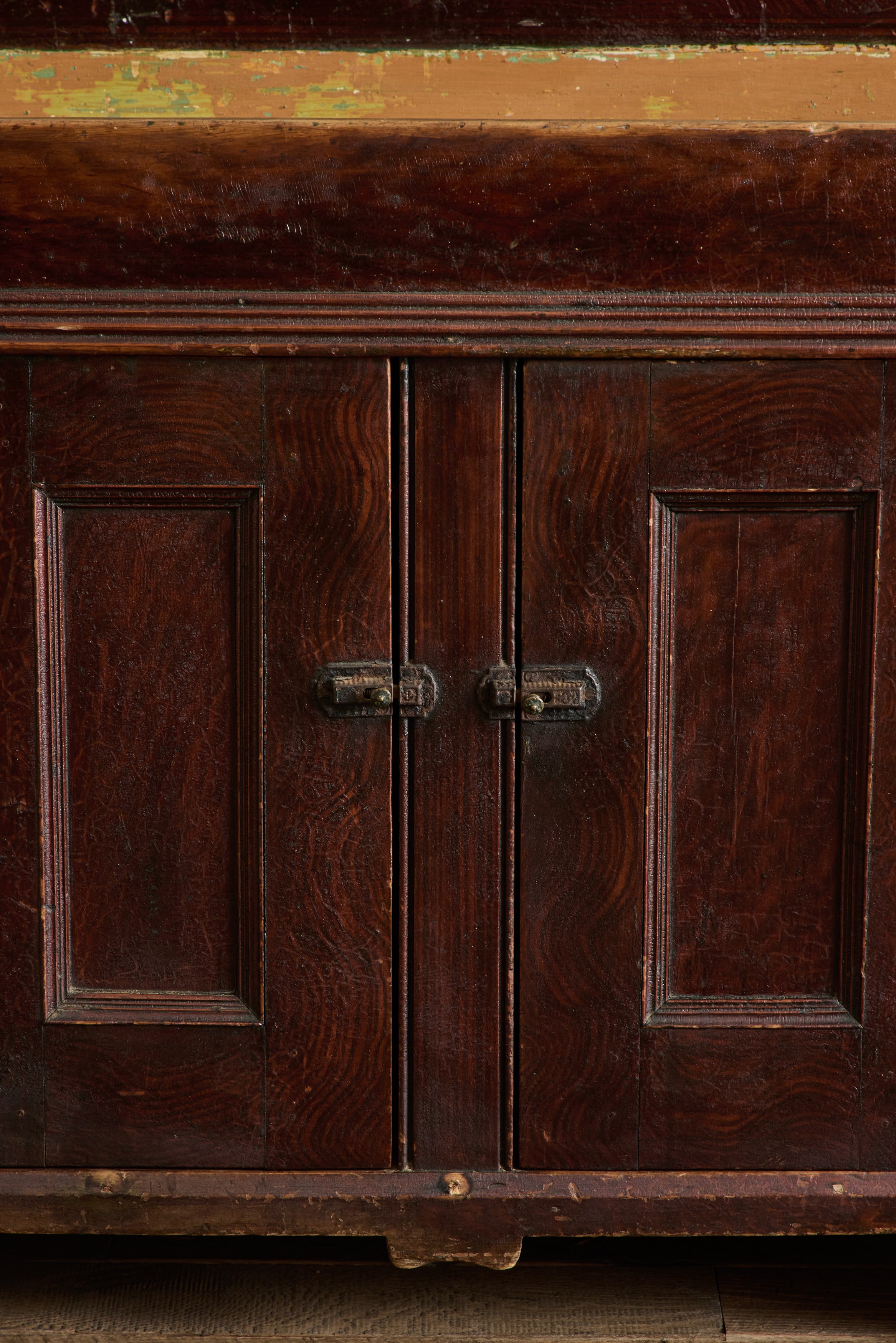 19th Century Painted Dry Sink