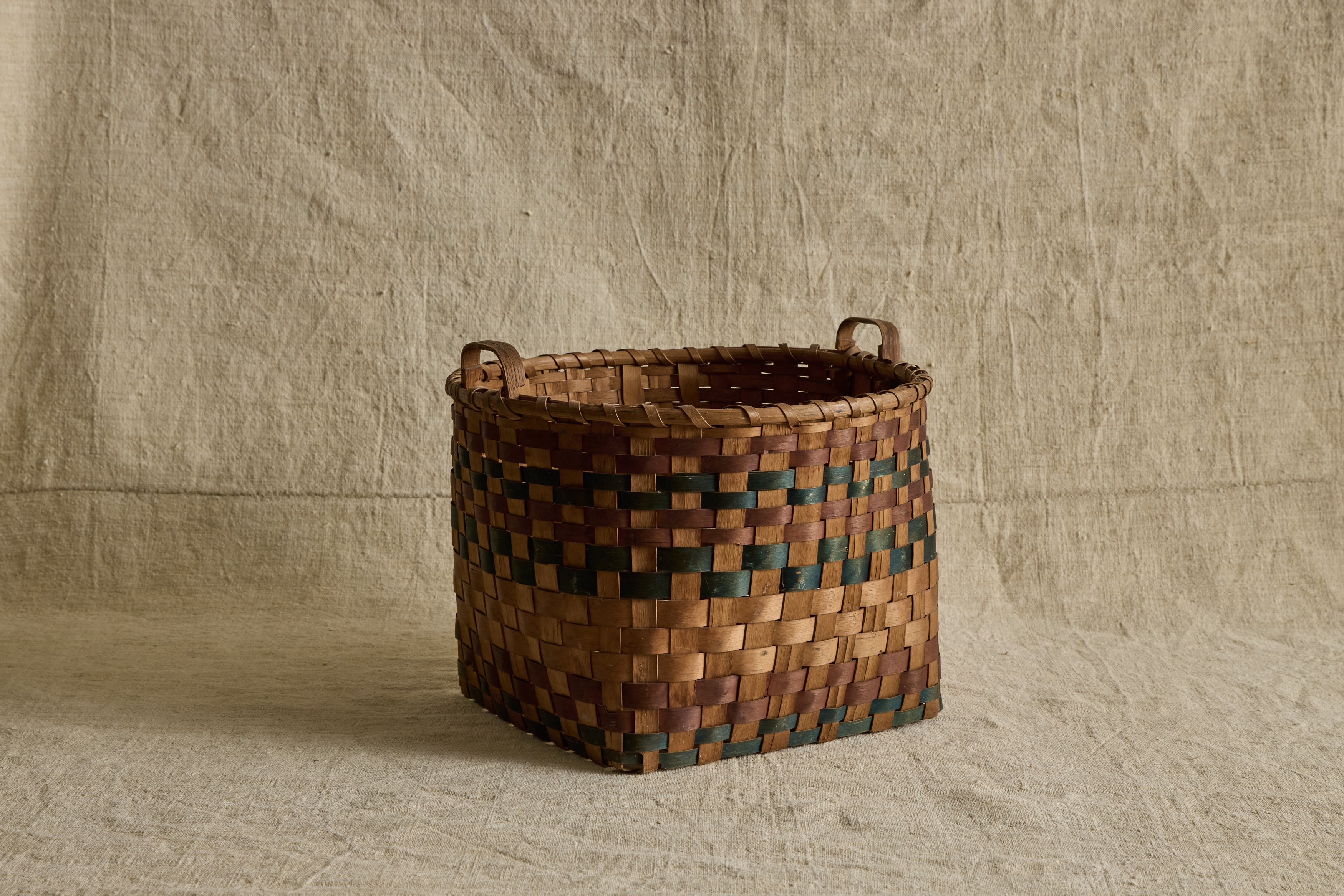 Iroquois Woven Basket No. 1