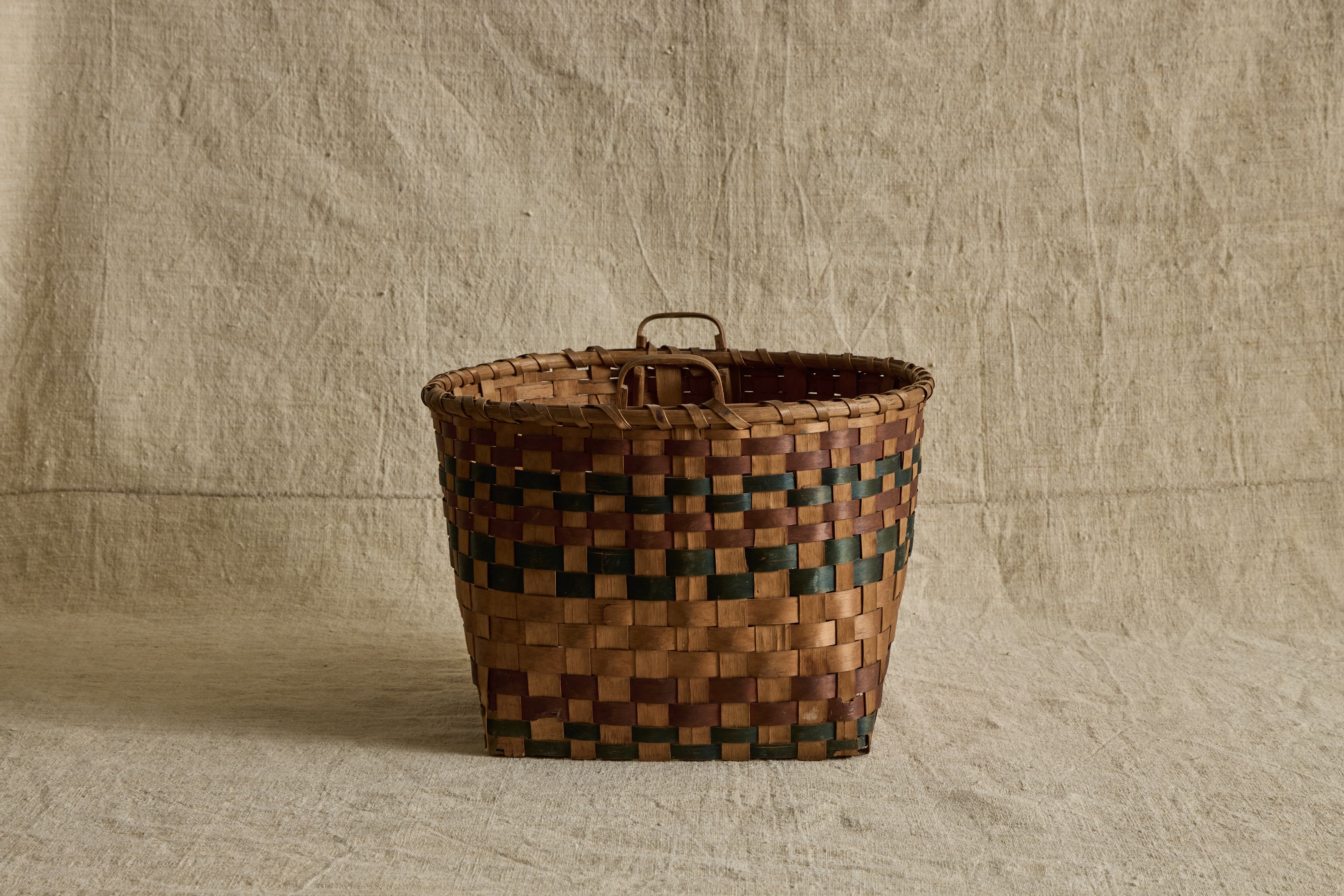 Iroquois Woven Basket No. 1