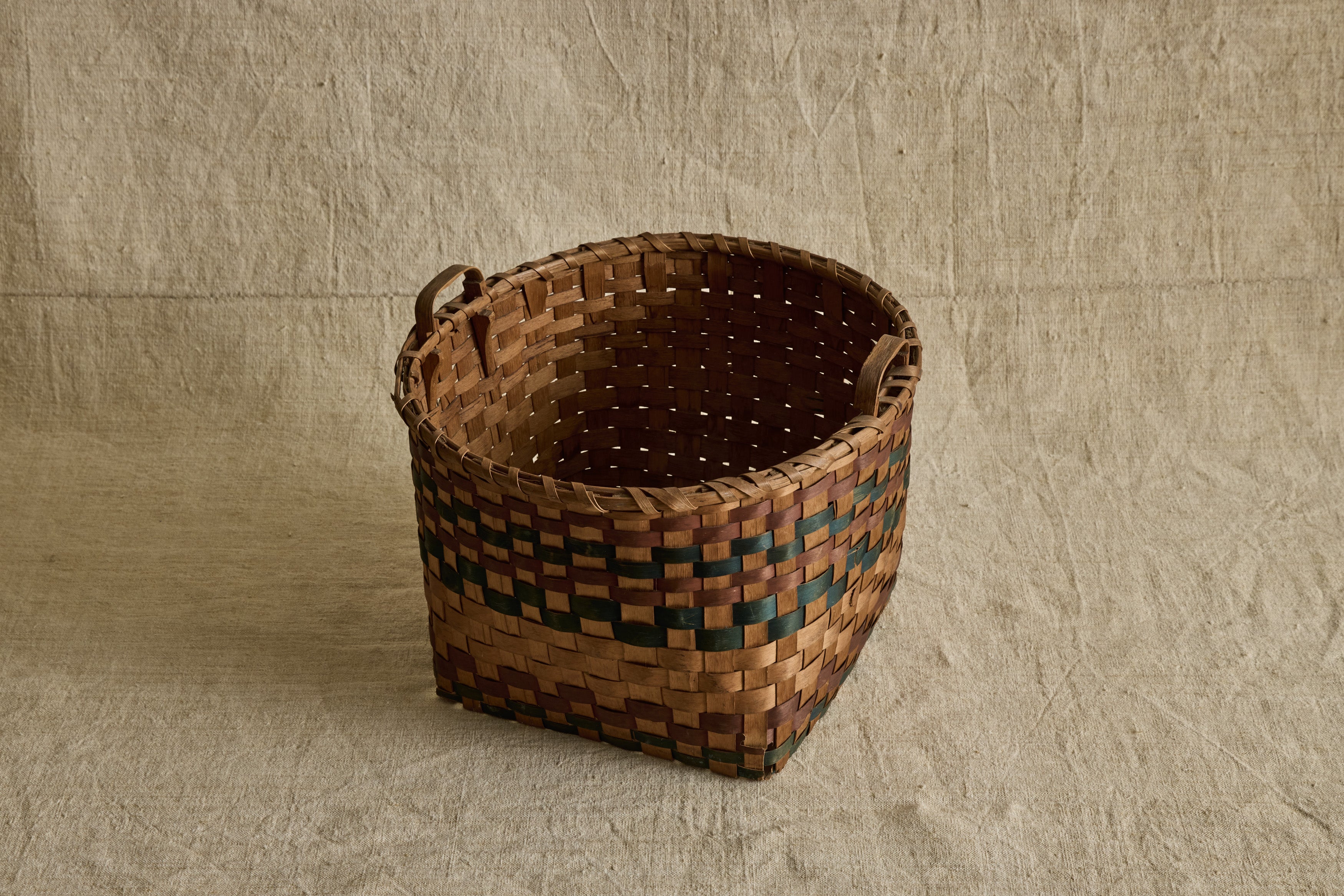 Iroquois Woven Basket No. 1