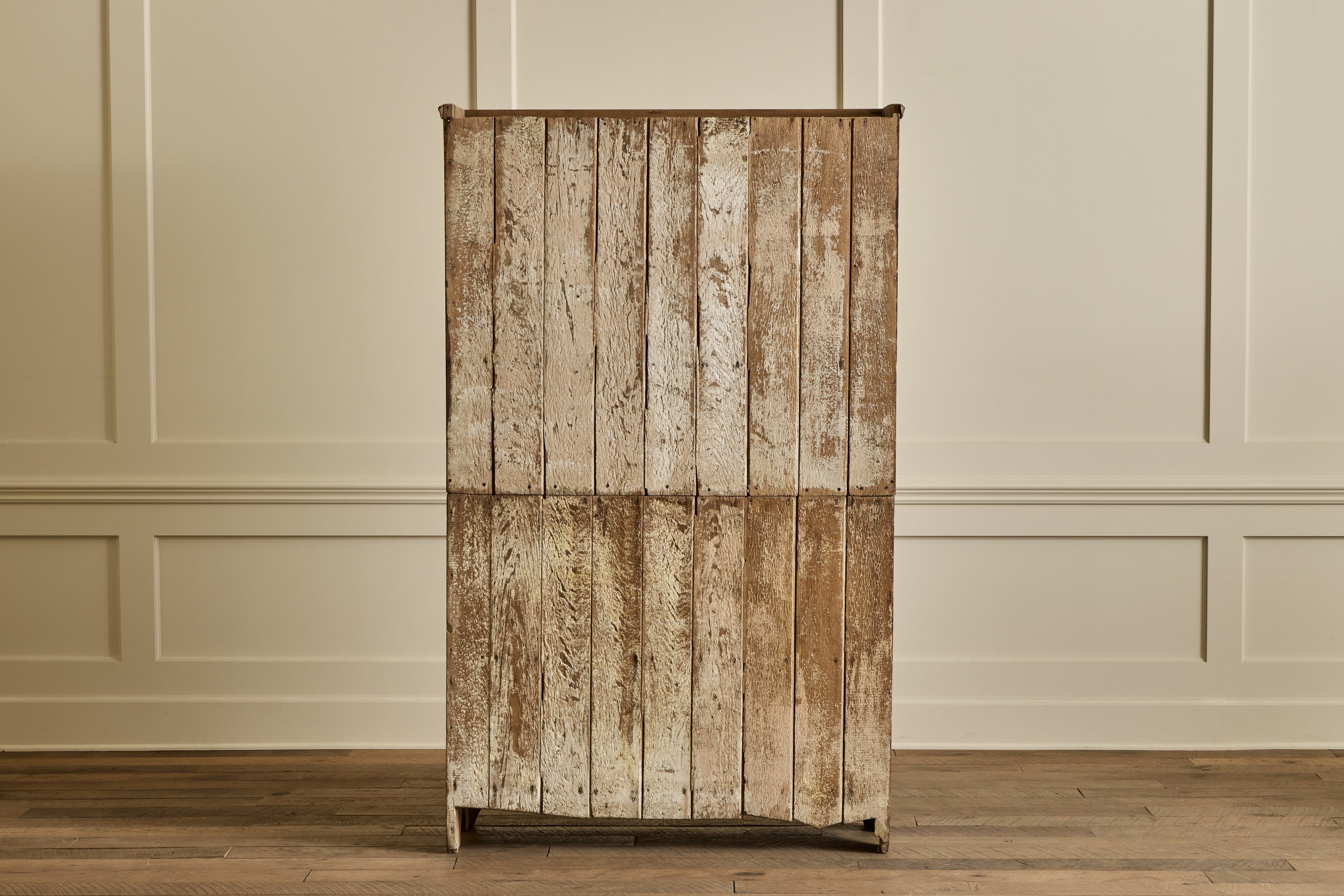 Walnut Glass Door Hutch