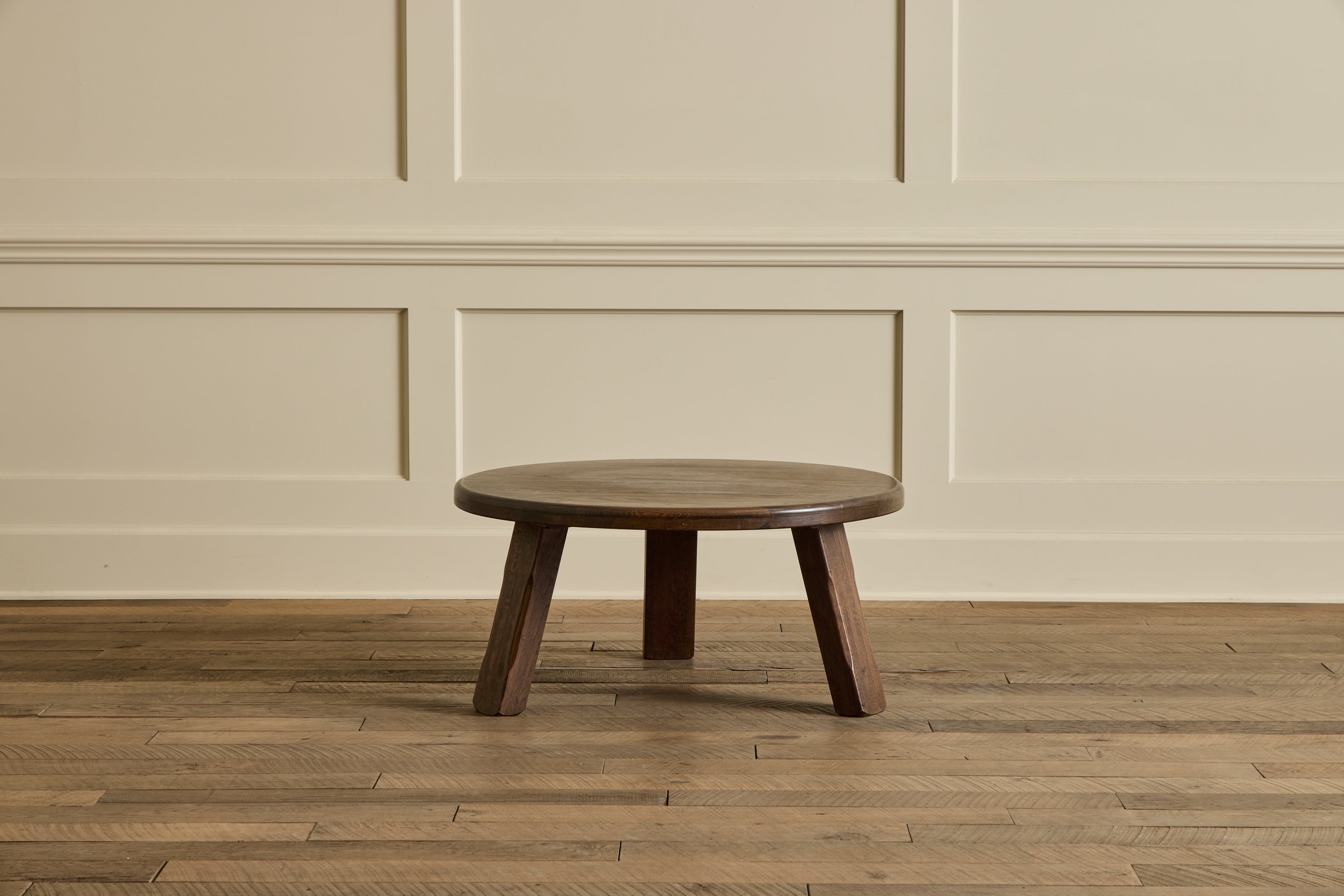 1960s French Oak Coffee Table