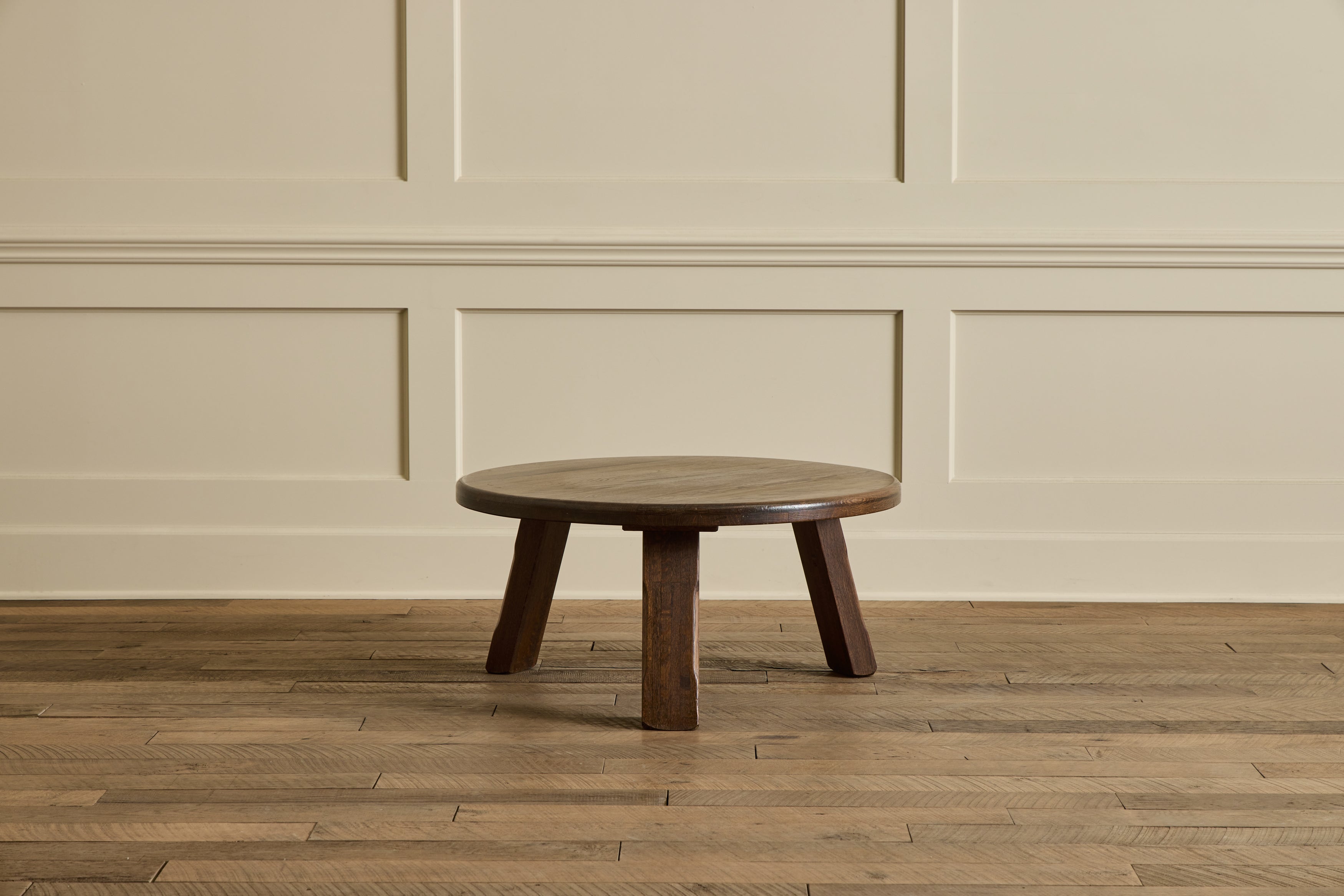 1960s French Oak Coffee Table