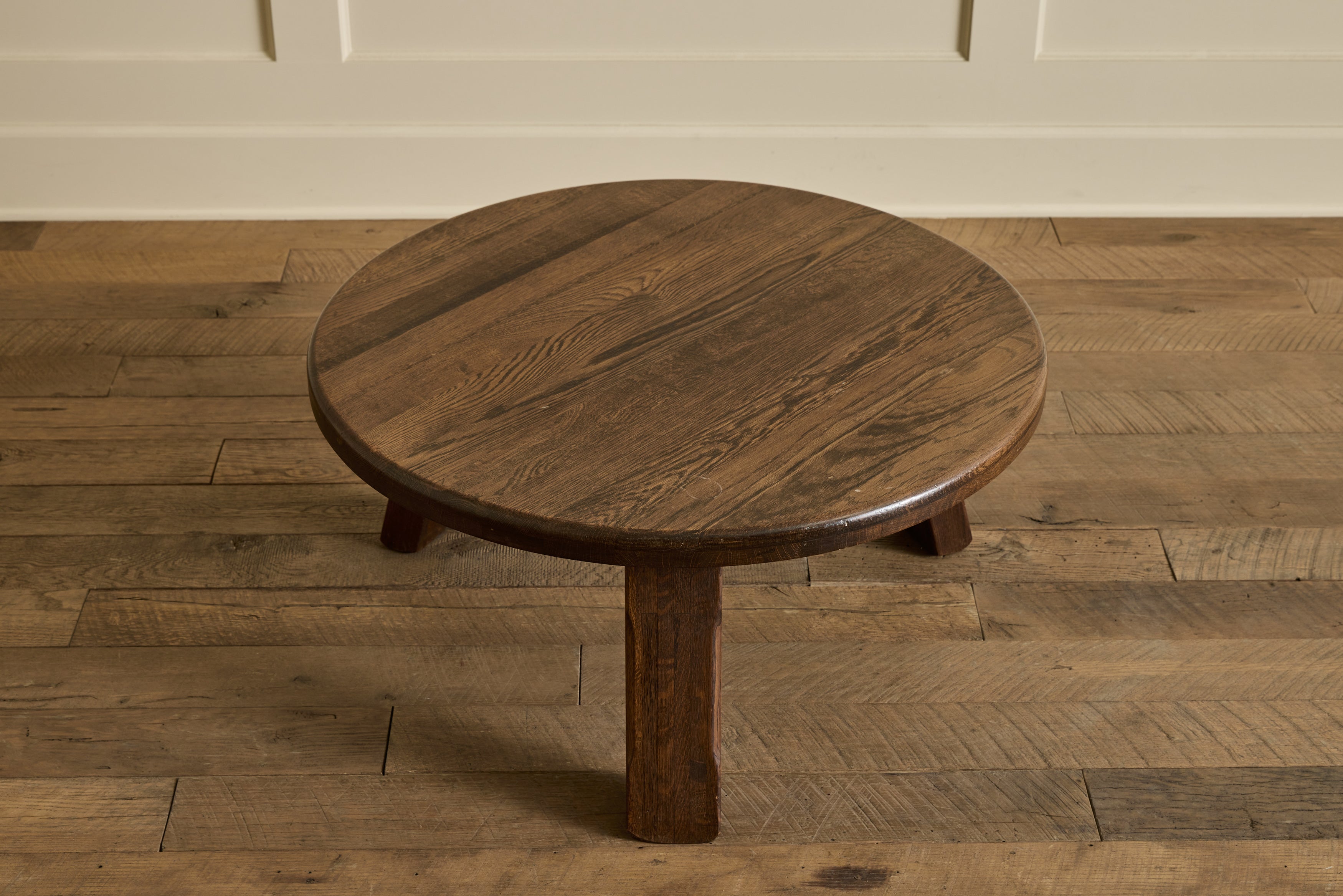 1960s French Oak Coffee Table
