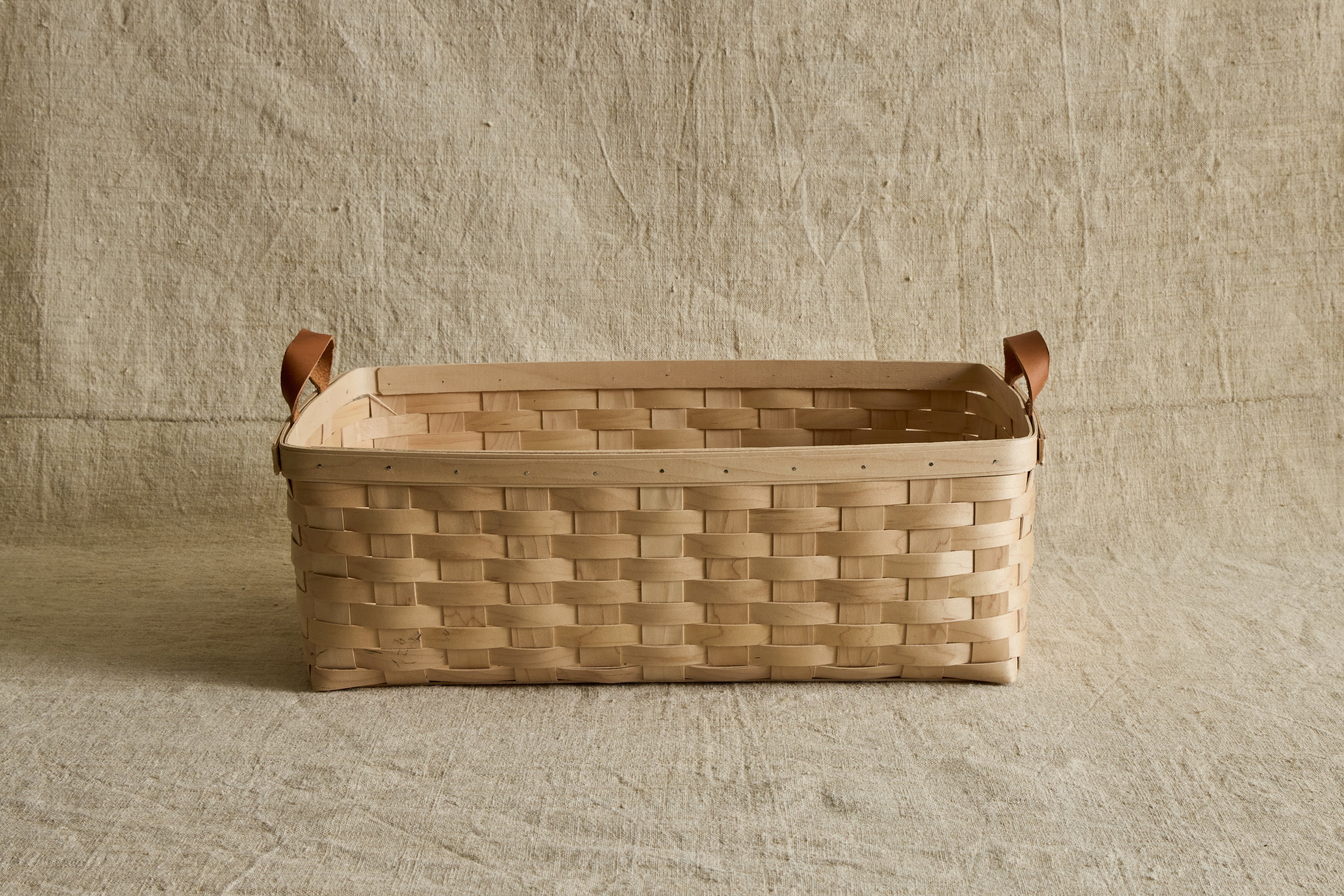 Woven Small Hamper in Natural