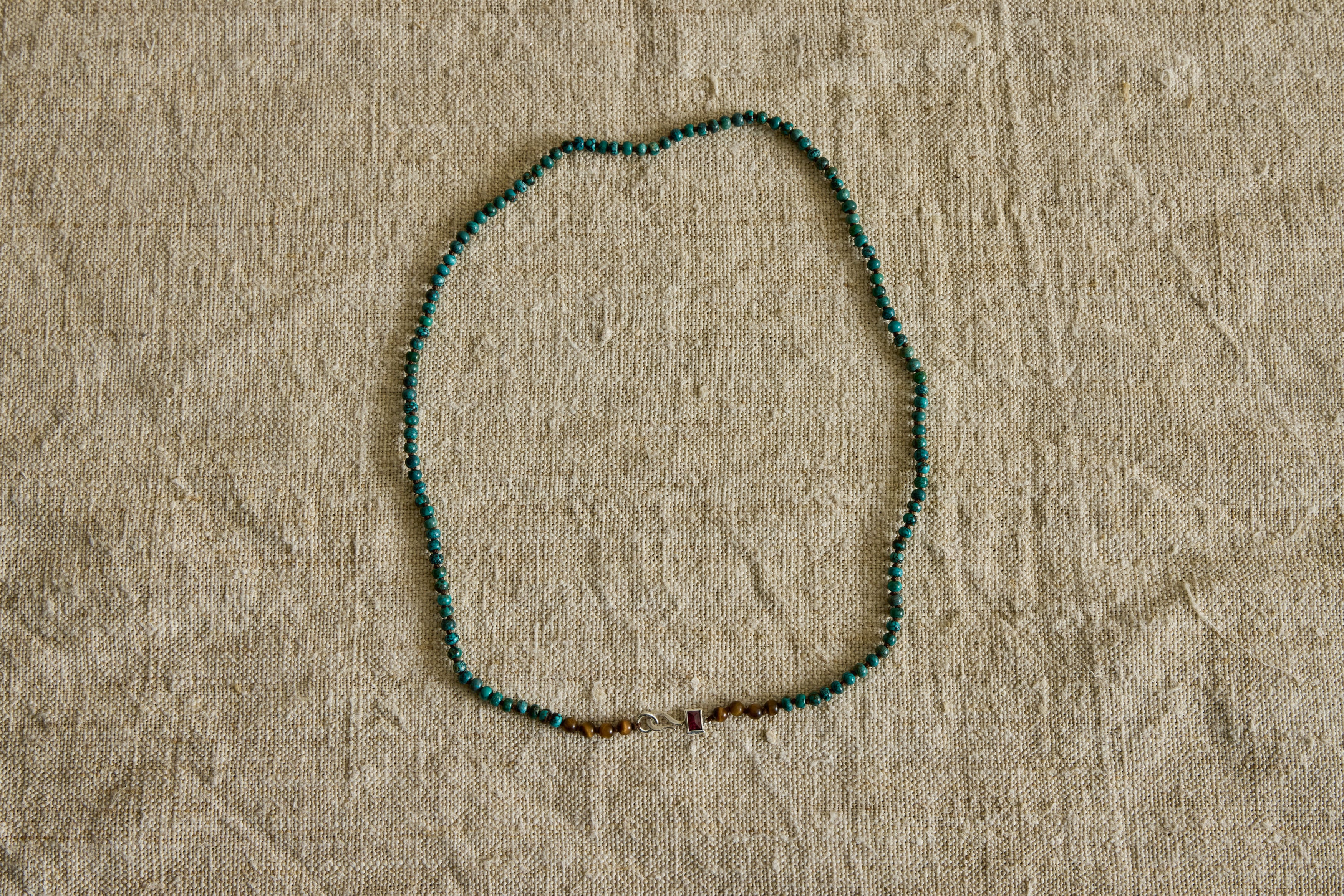 Santos Necklace In Dark Turquoise