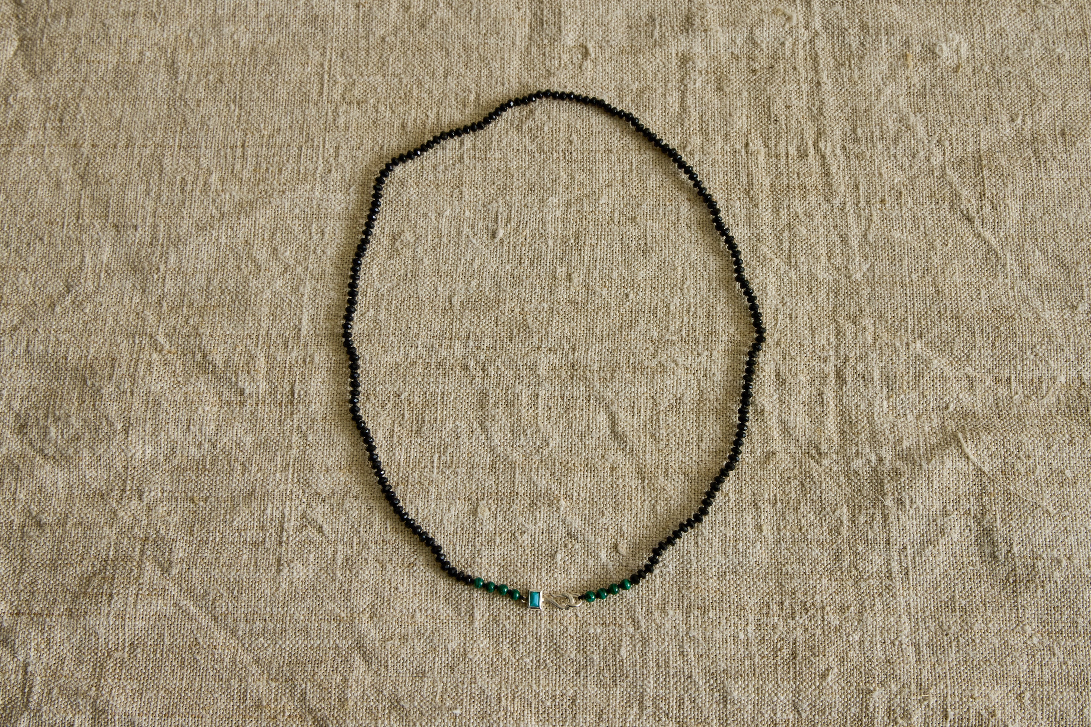 Santos Necklace In Black
