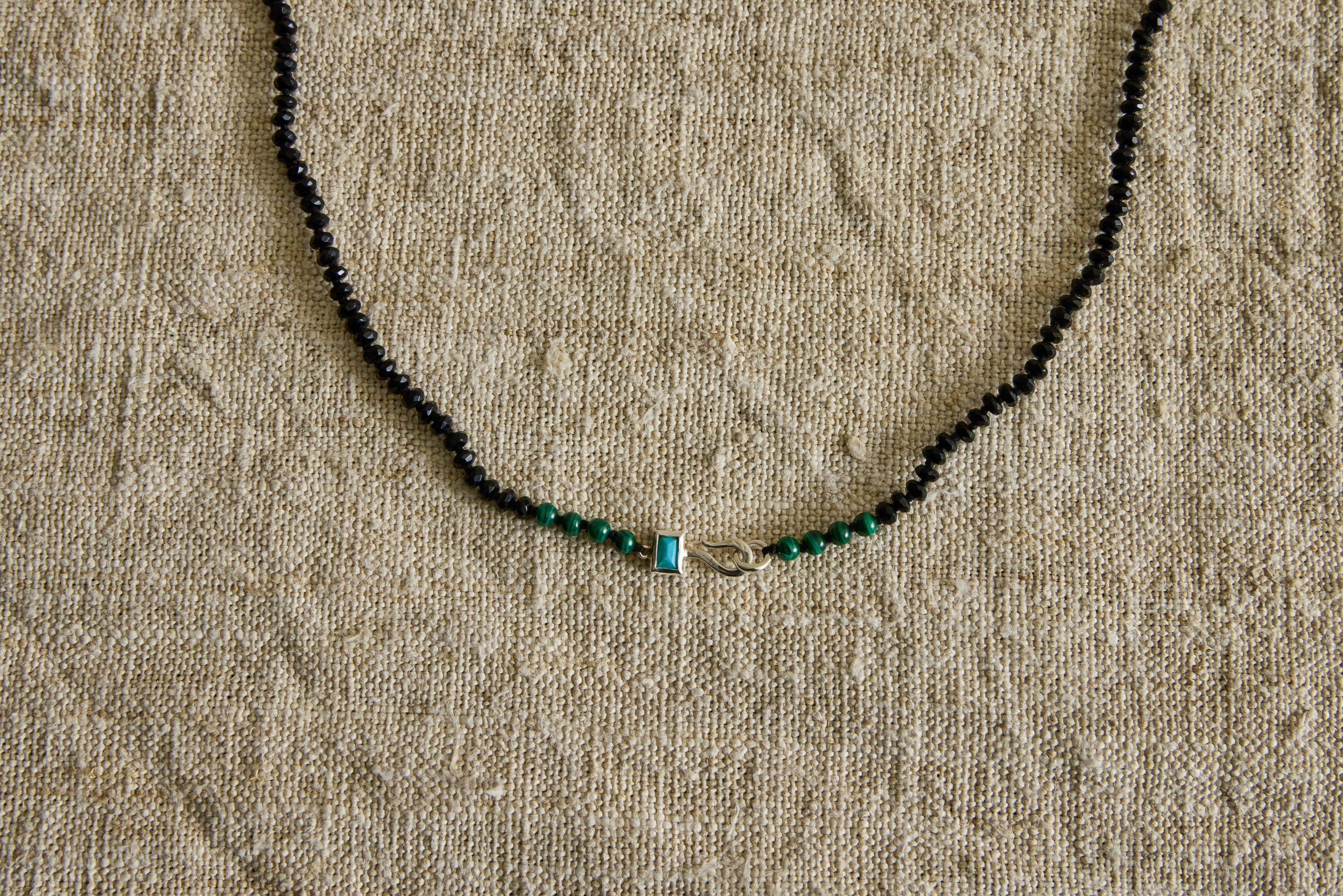 Santos Necklace In Black