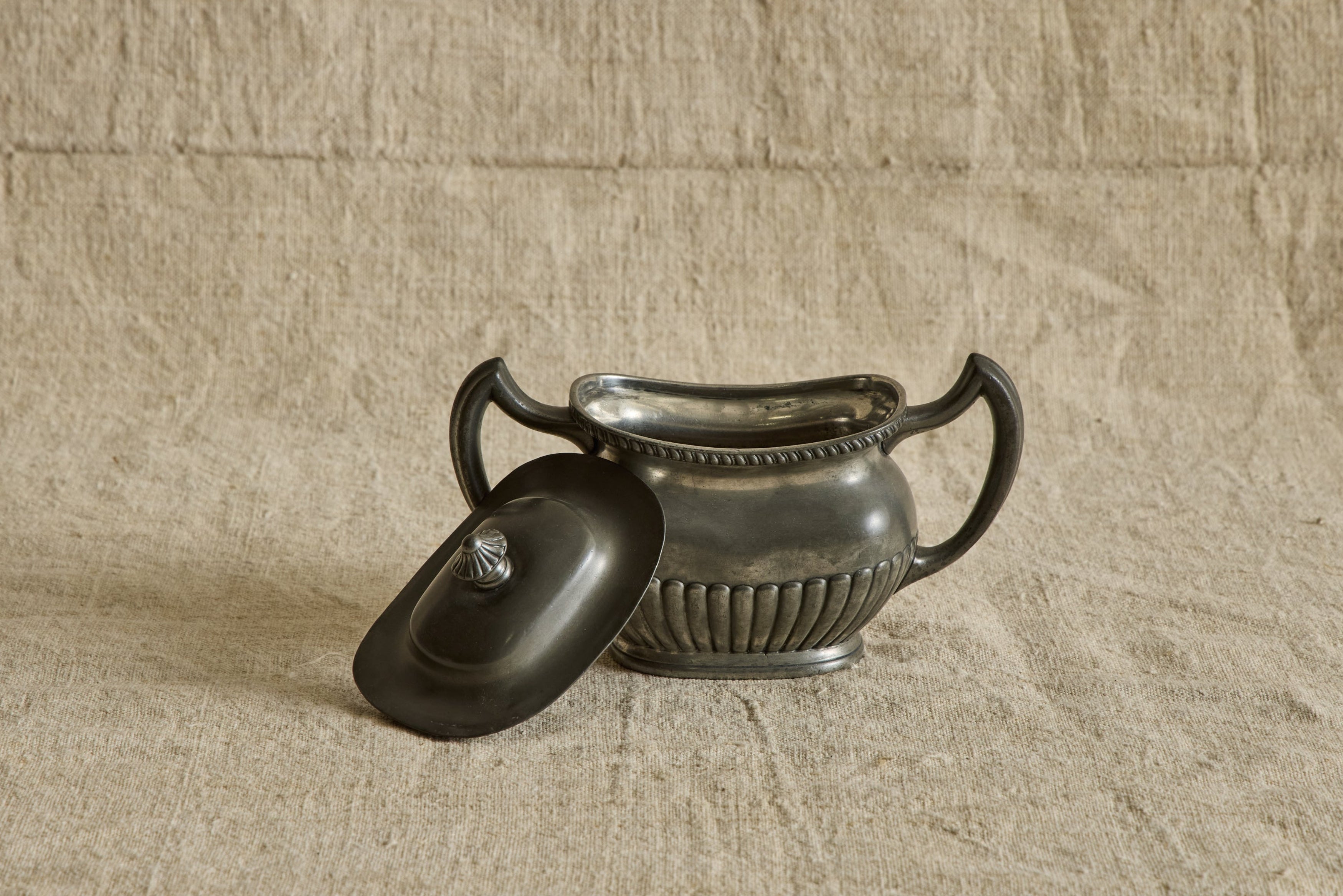 Pewter Sugar Bowl No. 1
