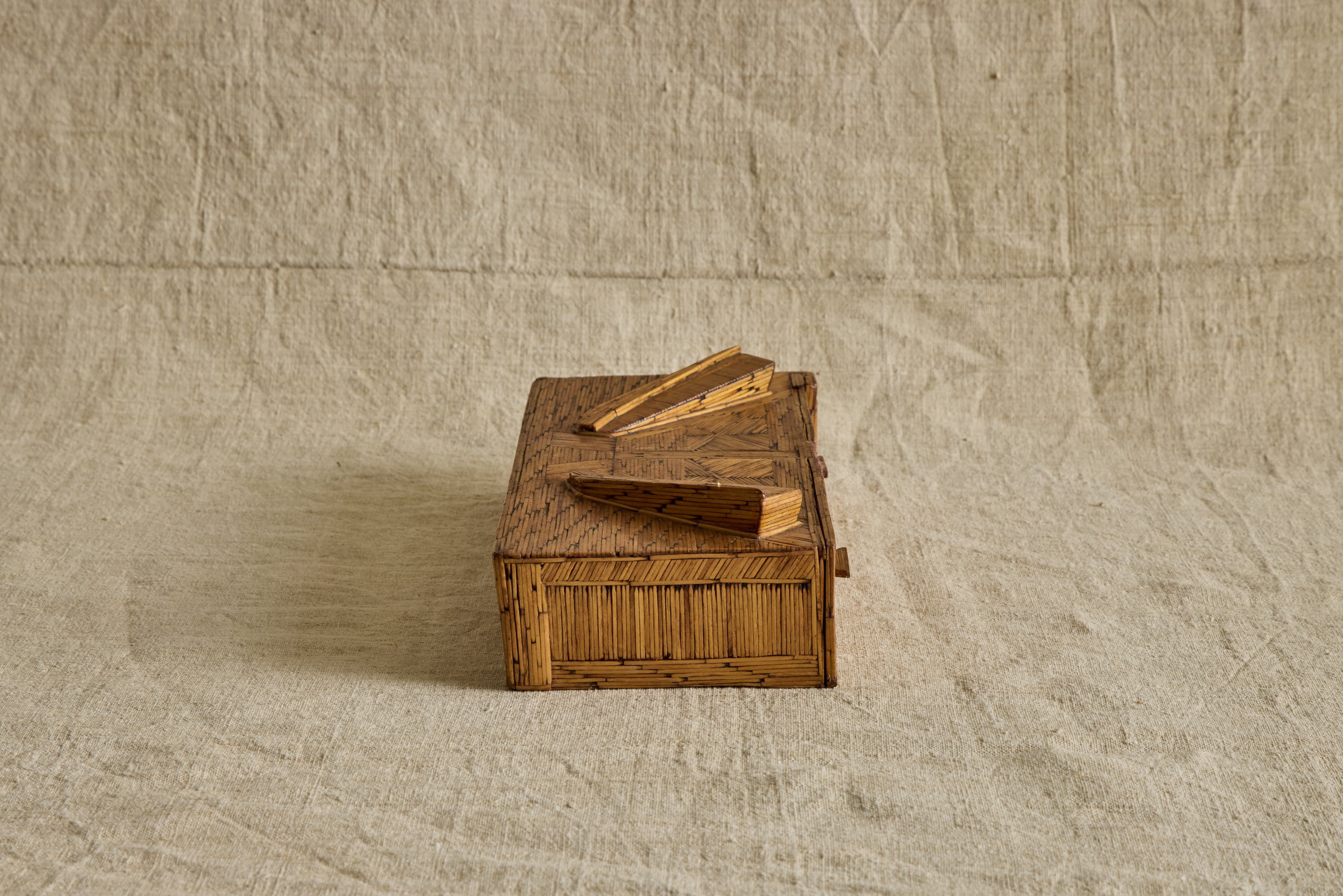 Matchstick Folk Art Box