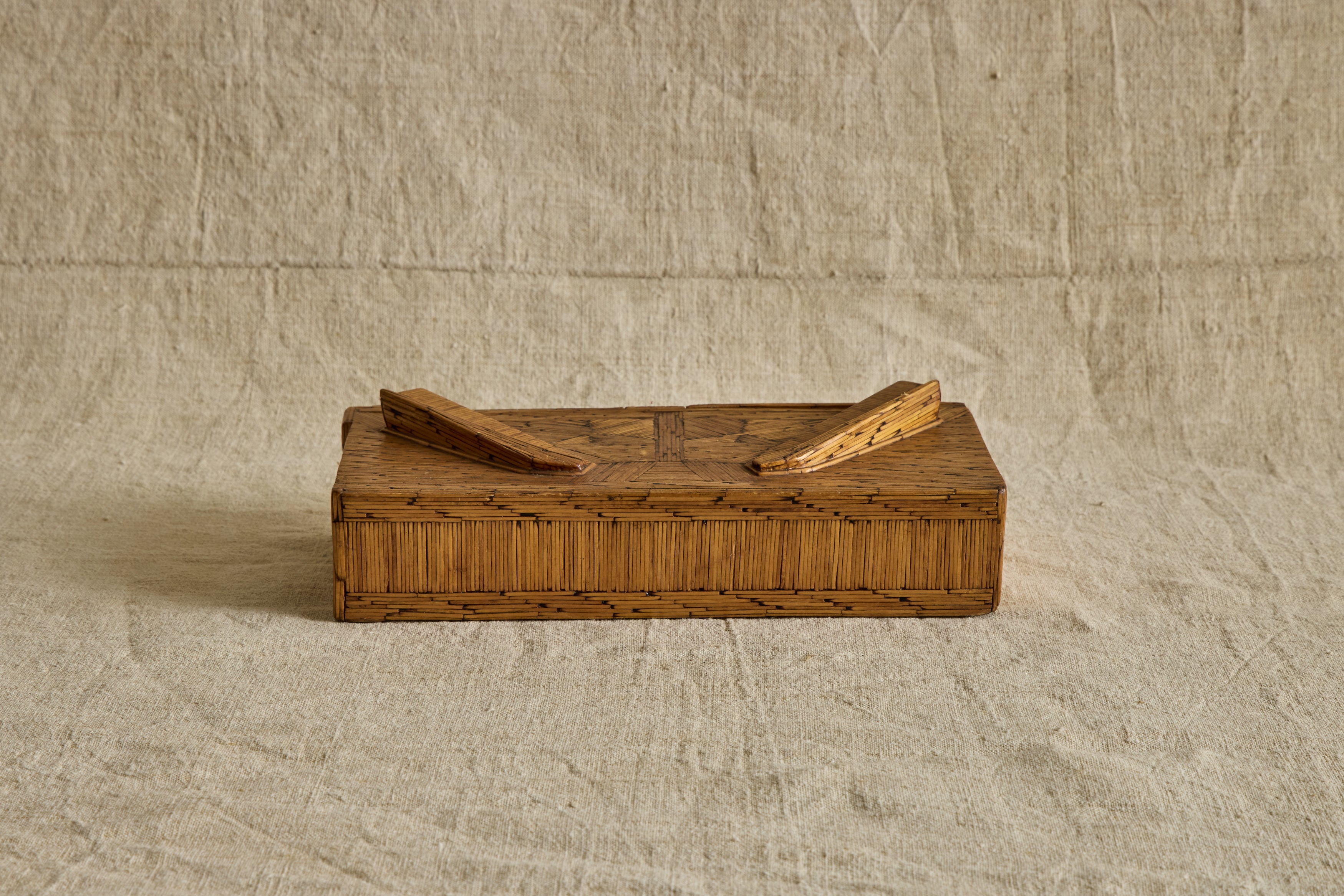 Matchstick Folk Art Box