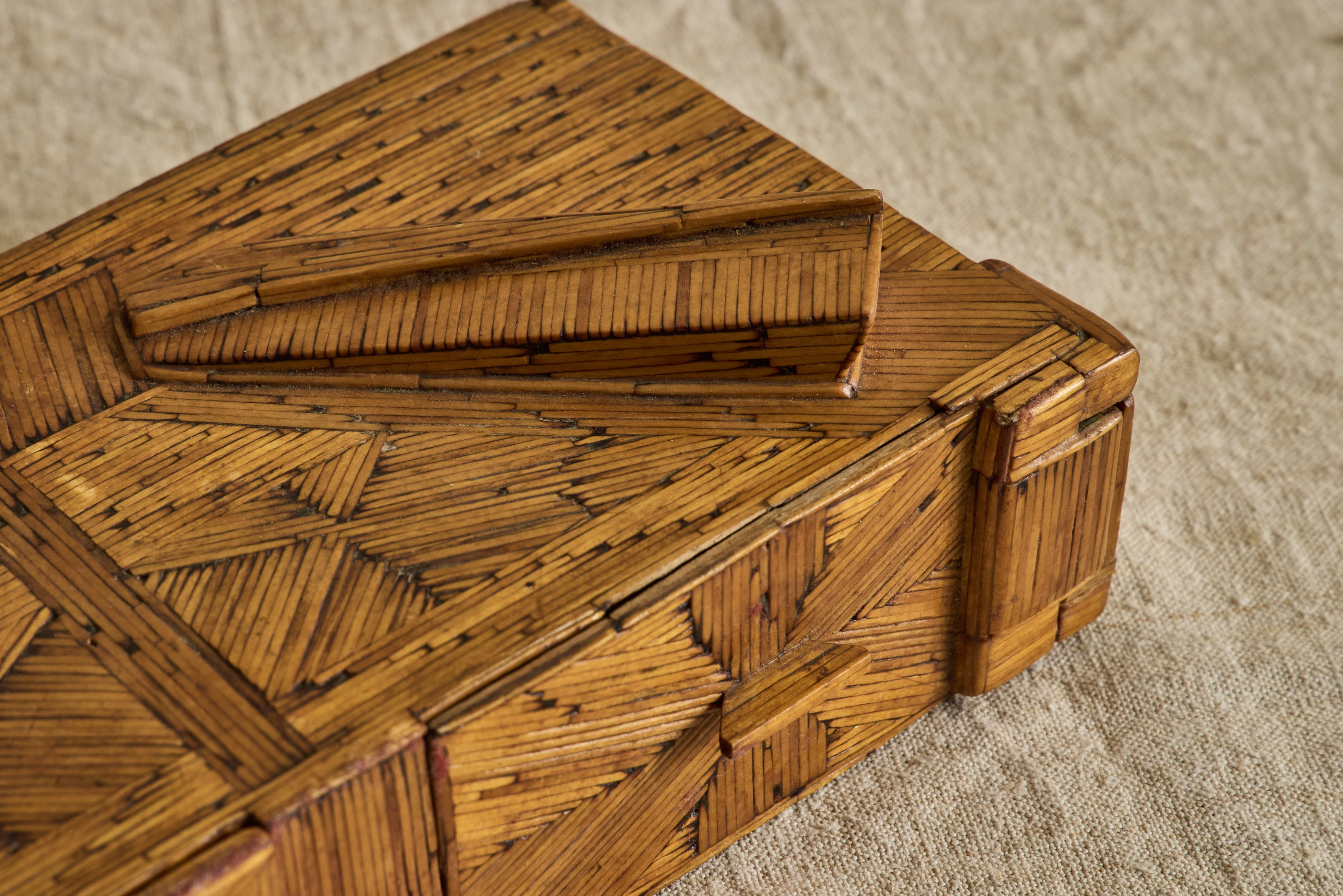 Matchstick Folk Art Box